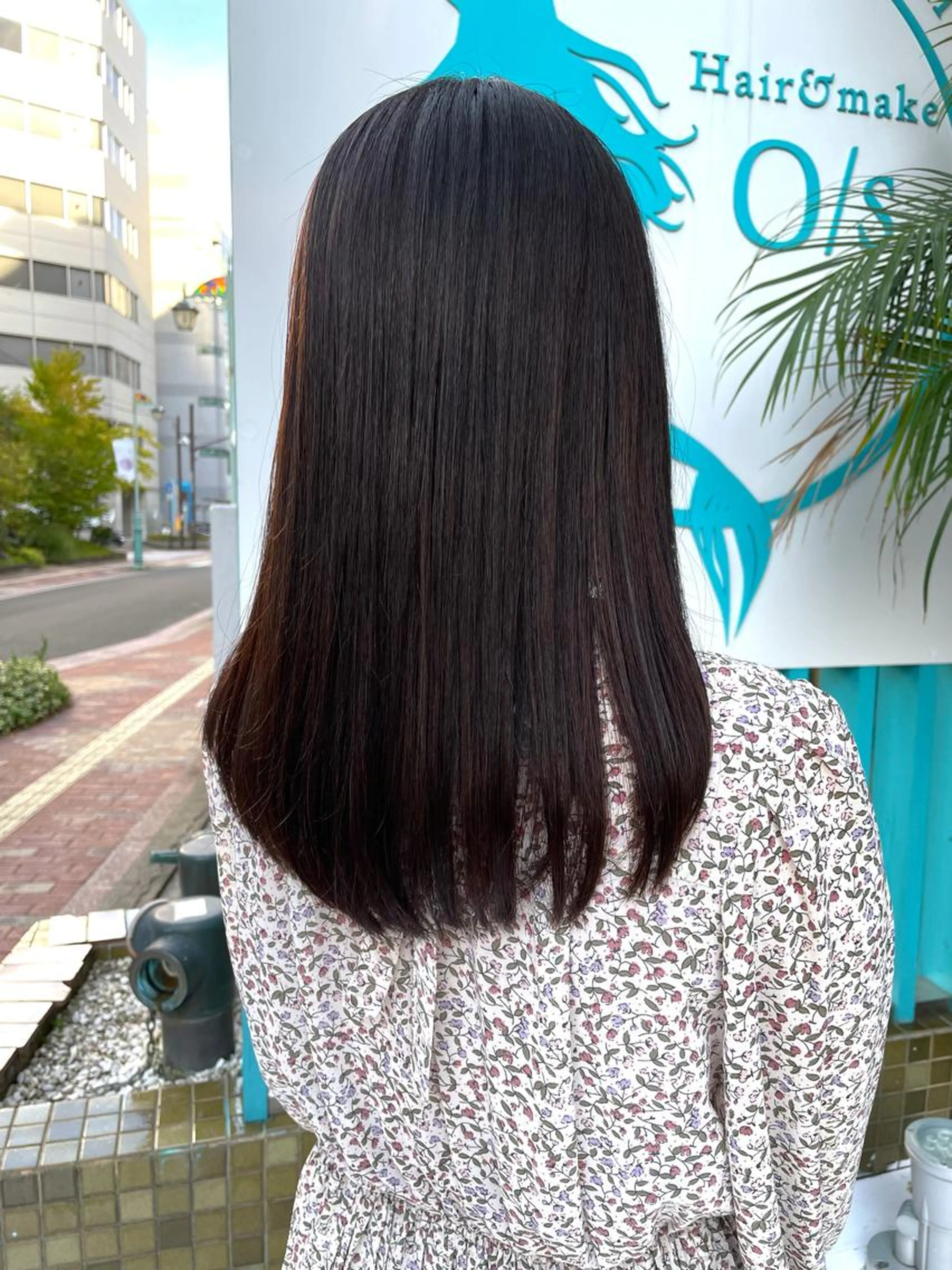 【ツヤサラ🎀💗】カット+クオライン縮毛矯正🌈✨の写真