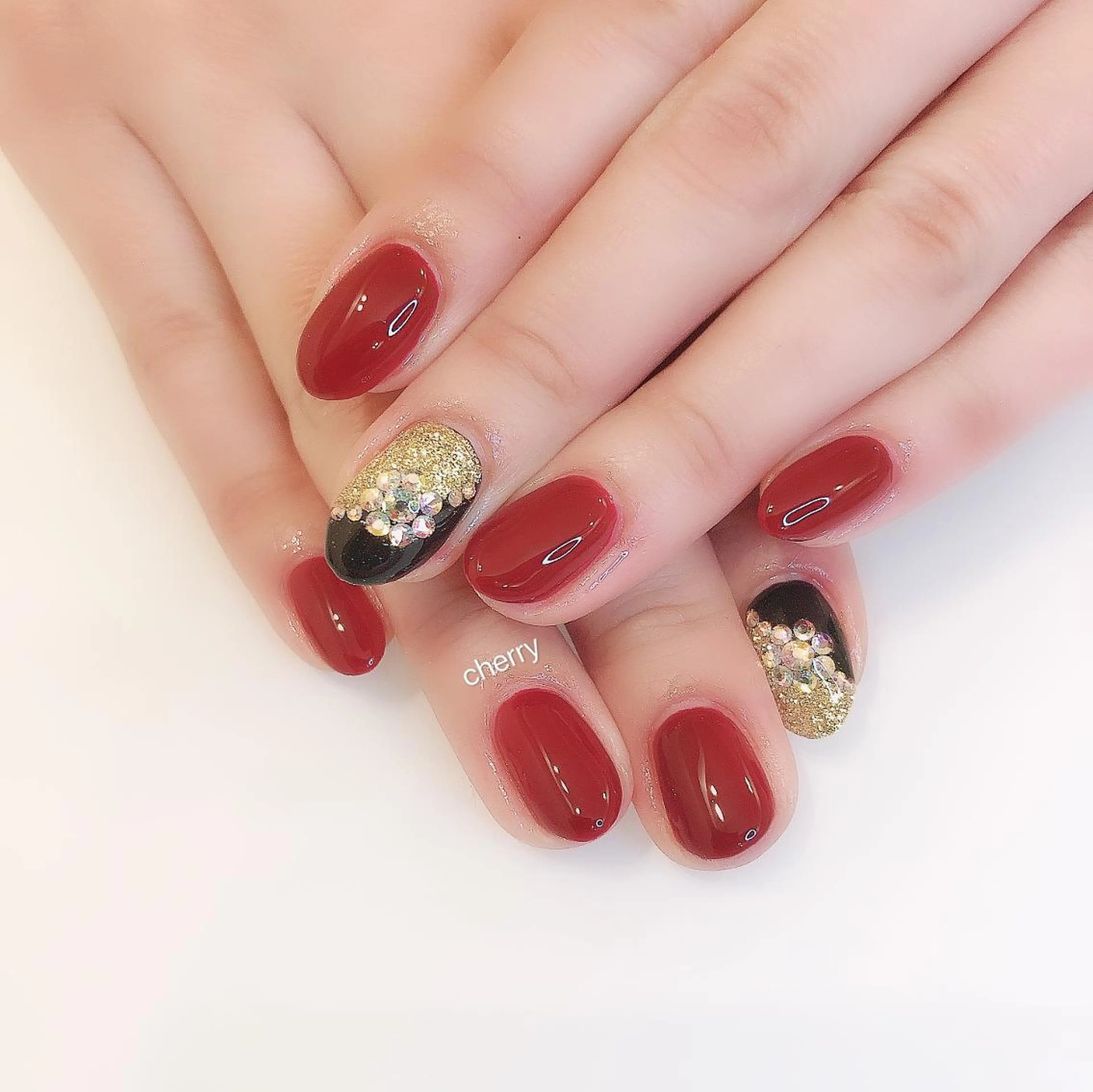 ネイル ジェルネイル SAKURA 🍒のネイルデザイン