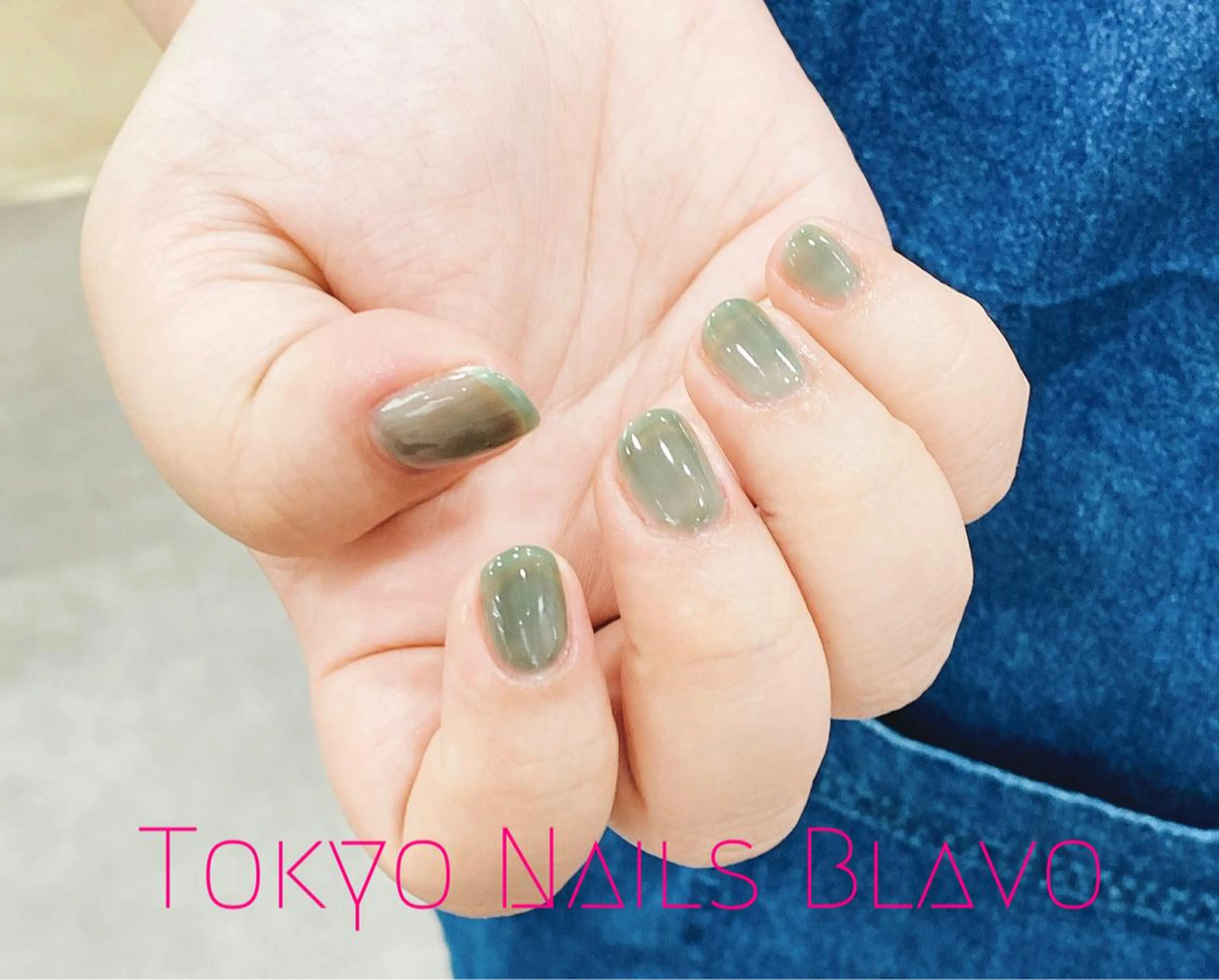 ネイル ワンカラーネイル T.N.B 山本陽子のネイルデザイン