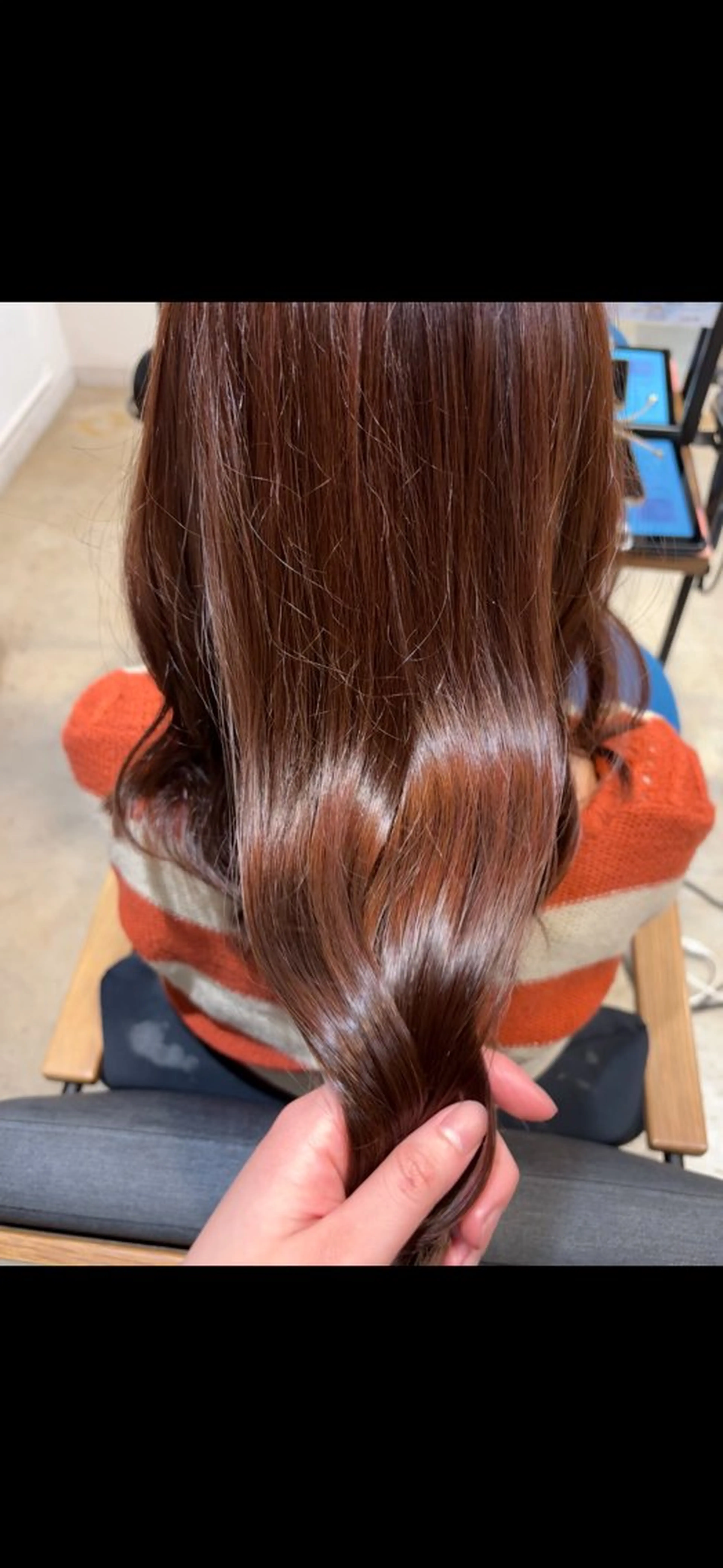 カラー ブラウンカラー ピンクカラー ヘアカラー 艶カラー🫧/ 髪質改善💎/フミナのヘアスタイル