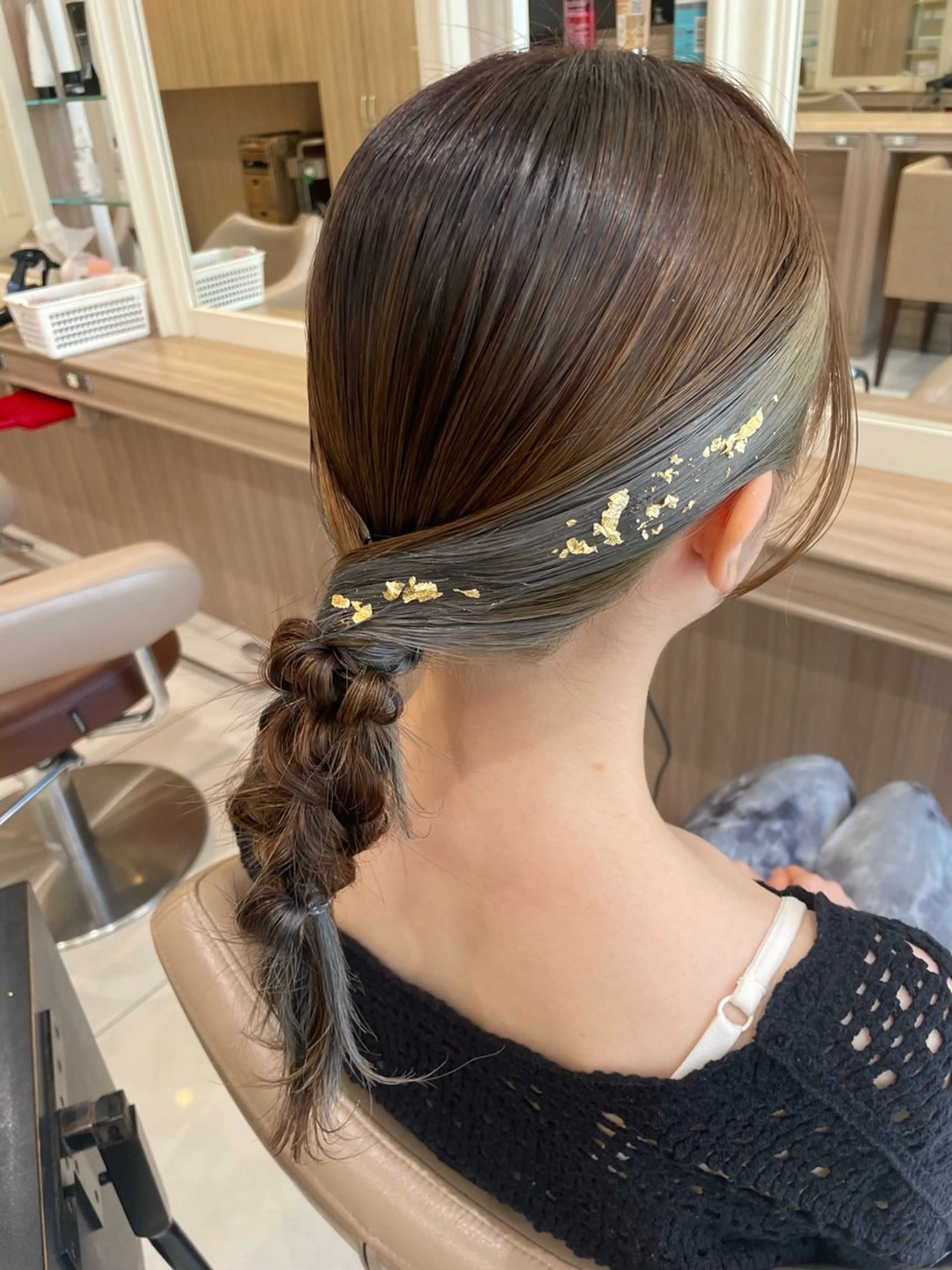 ミディアム ヘアアレンジ ヘアセット 韓国ヘアメイク🎀/ 縮毛矯正✨山本媛香のヘアスタイル