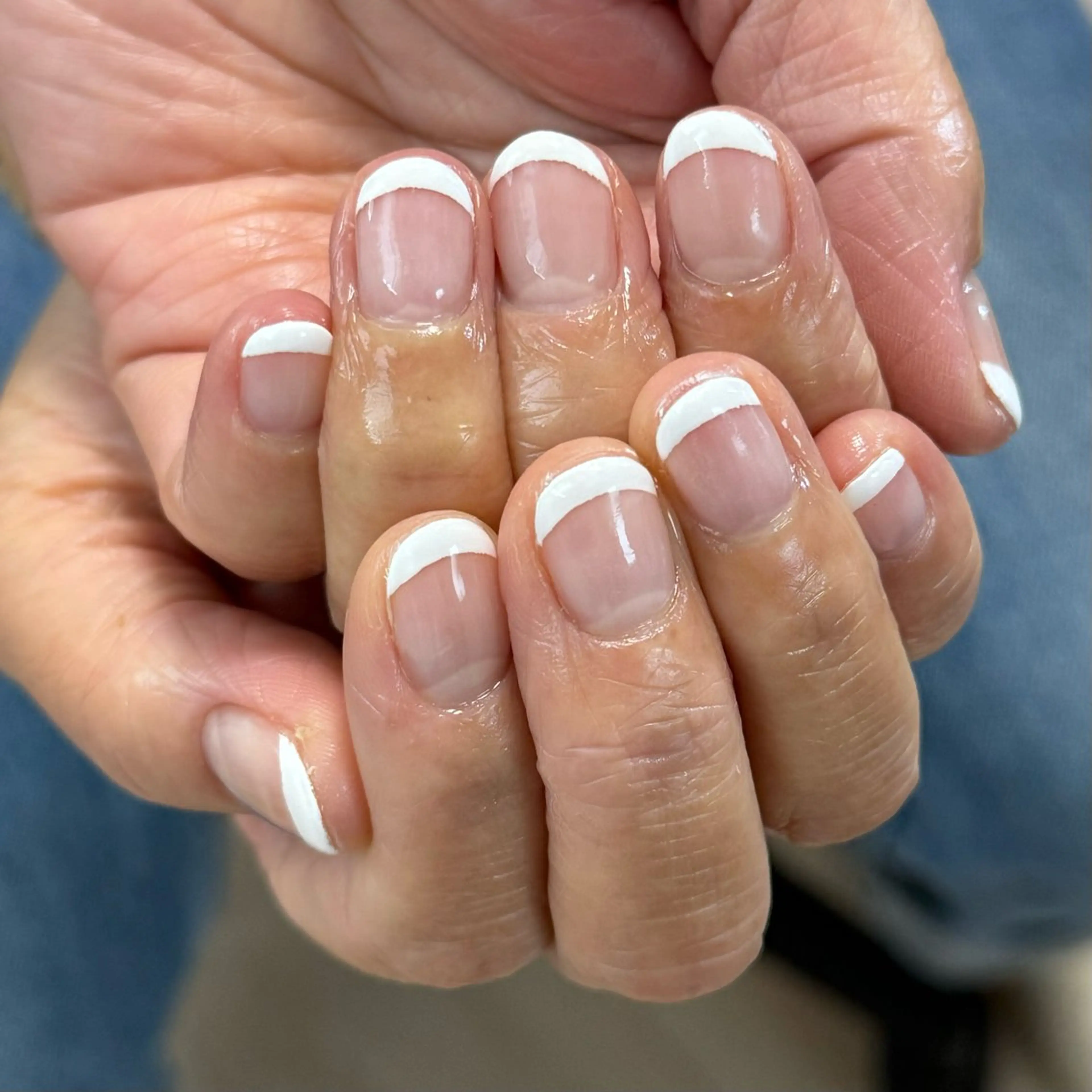 ネイル フレンチネイル Hana_ Rieのネイルデザイン