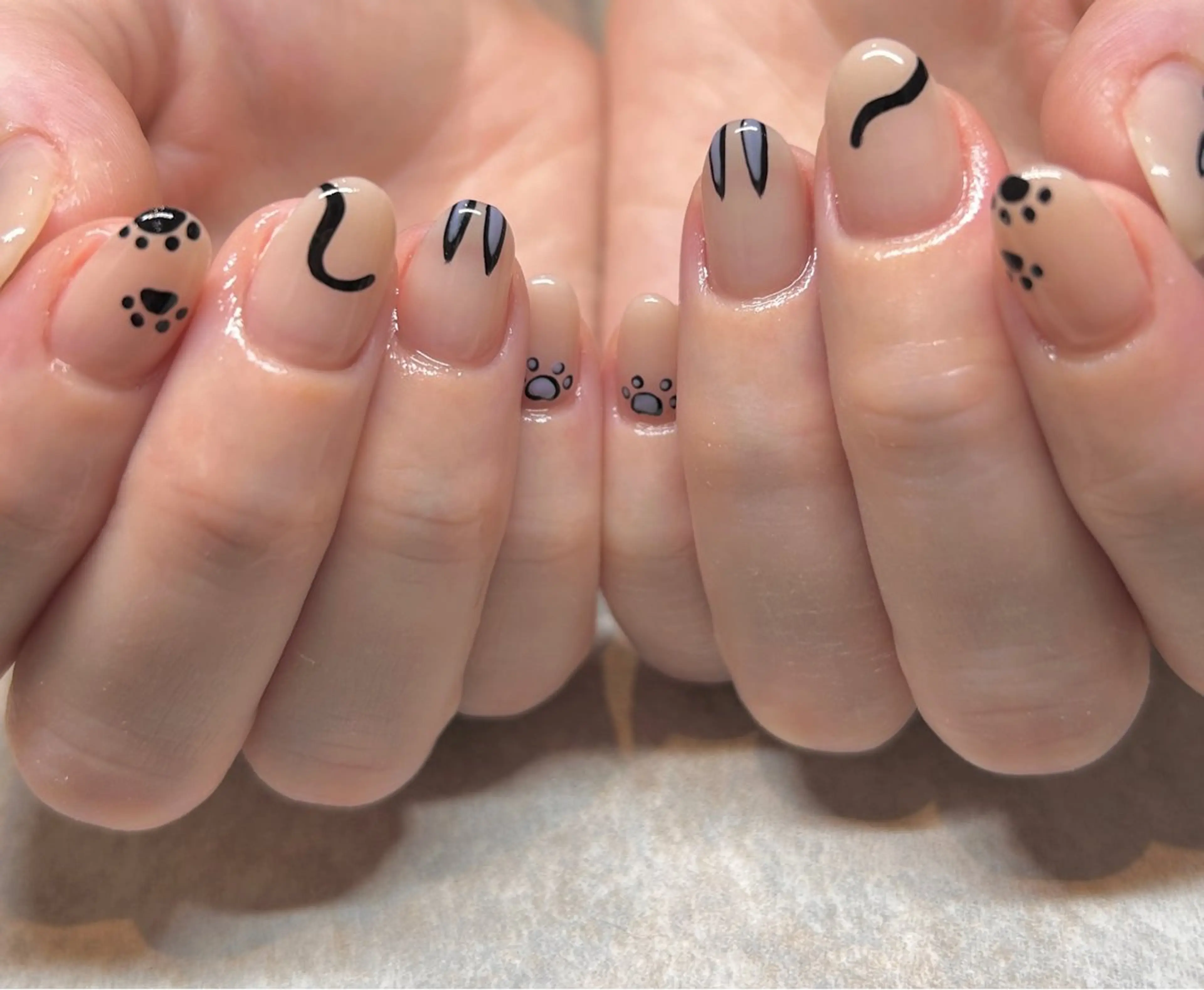 ネイル 春ネイル ハンドネイル N.style所属・Ｎ. styleのネイルデザイン