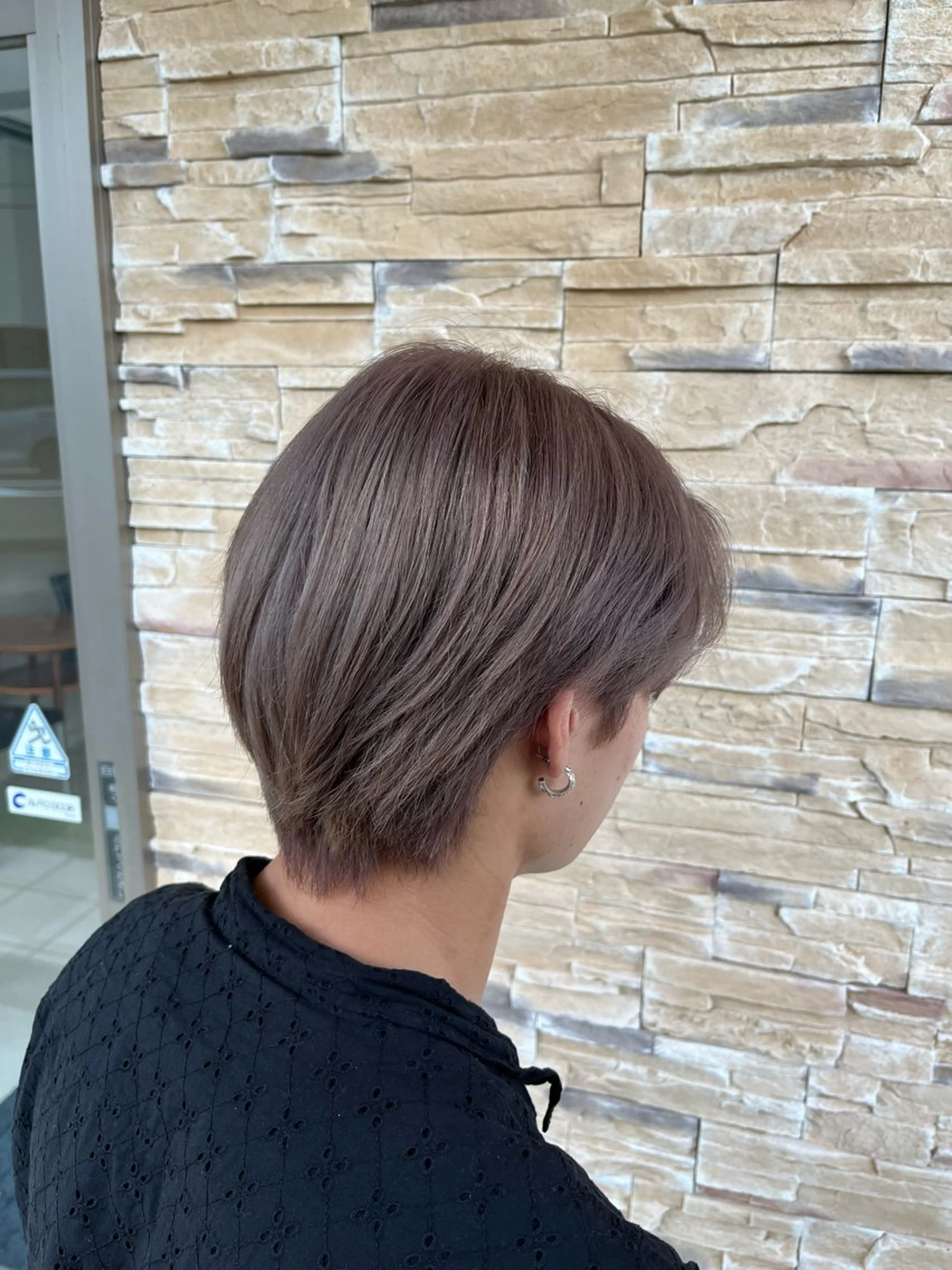 ショート カラー メンズ 諸岡 玲のヘアスタイル