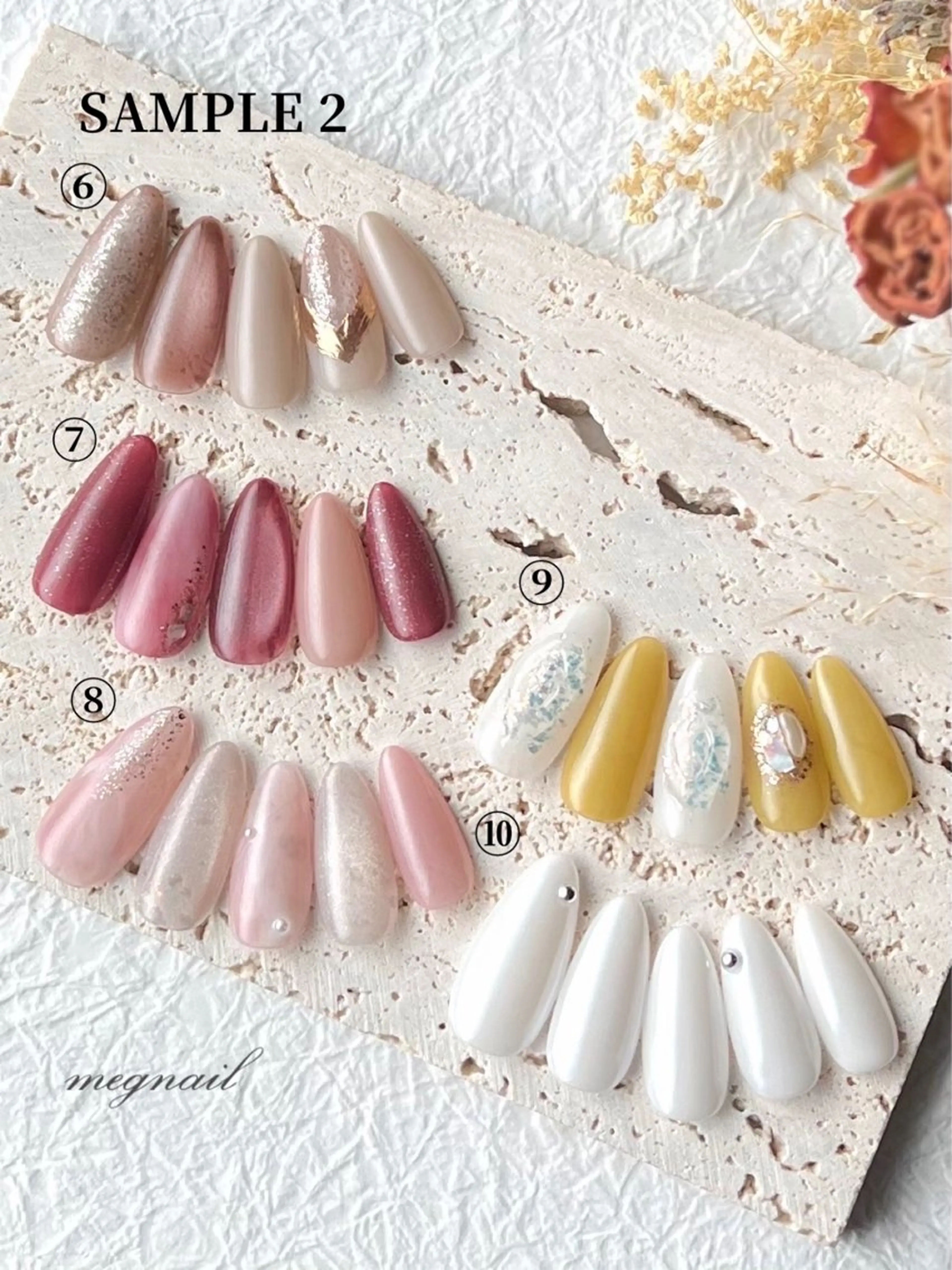 ネイル meg nailのネイルデザイン
