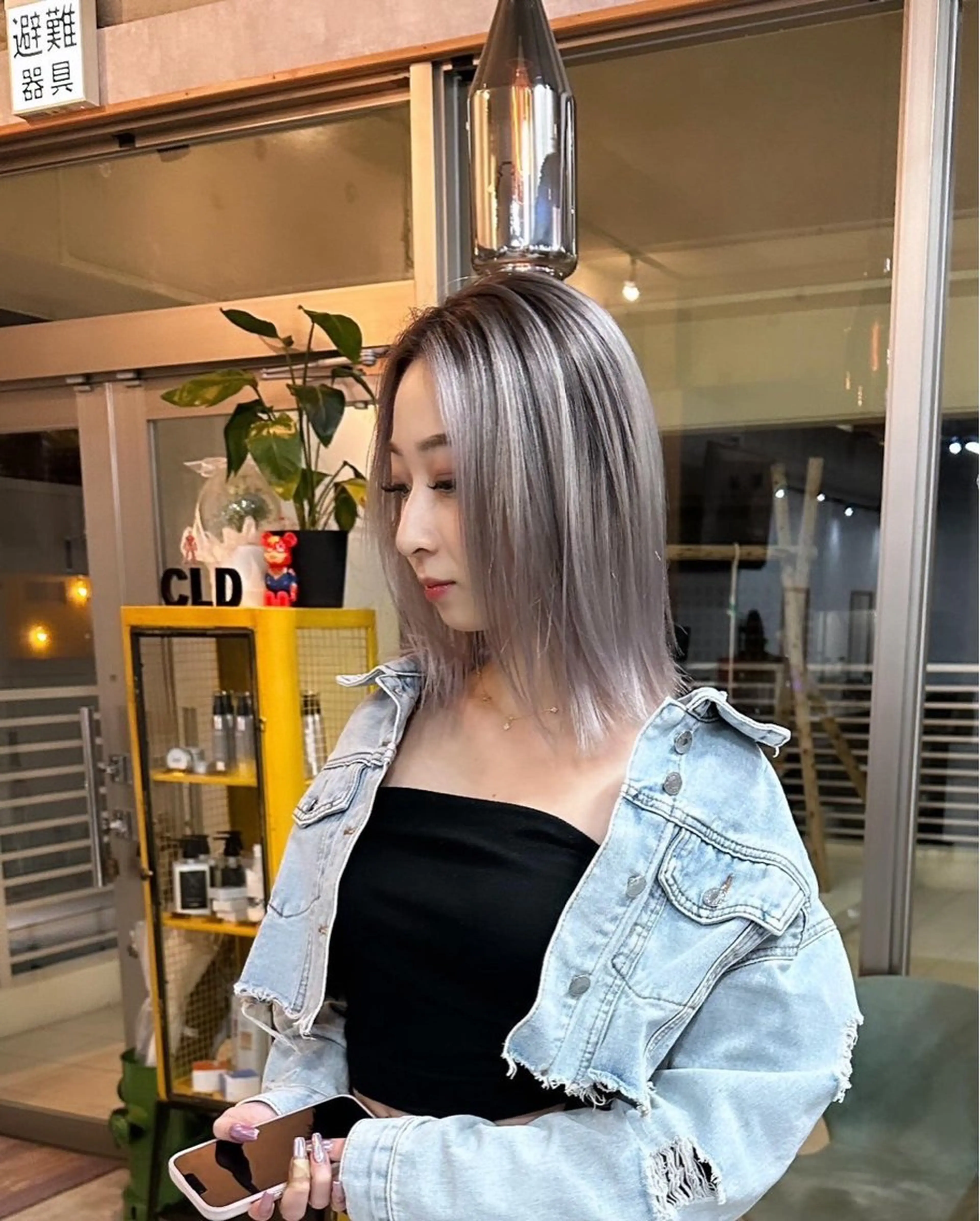ショート カラー C'LD Hair Produce【シールドヘアープロデュース】所属・シールドヘアー/那覇 /縮毛矯正/ブリーチのヘアスタイル