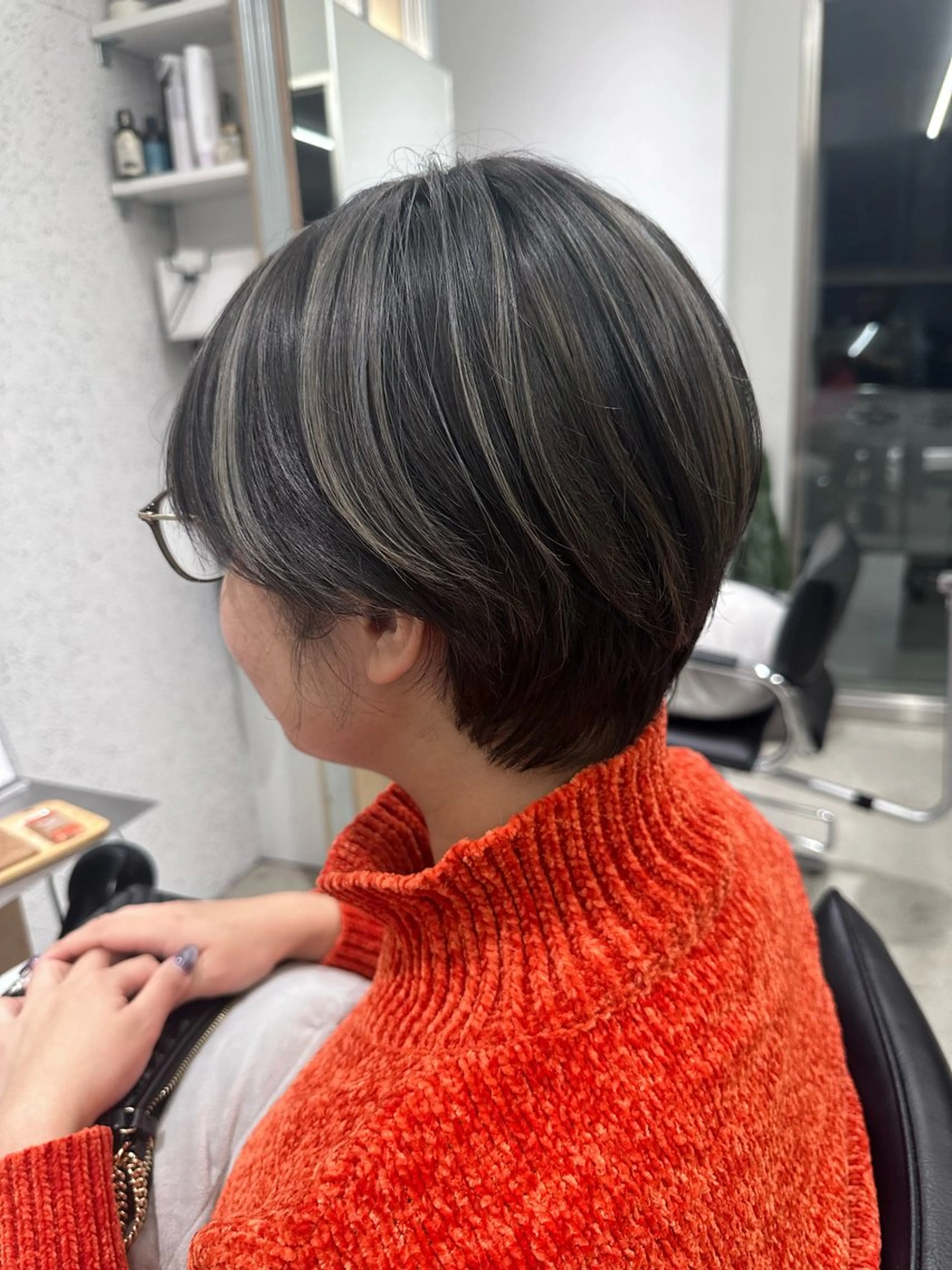 ショート ヘアカラー GOAT_茅ヶ崎 キシ サクラのヘアスタイル