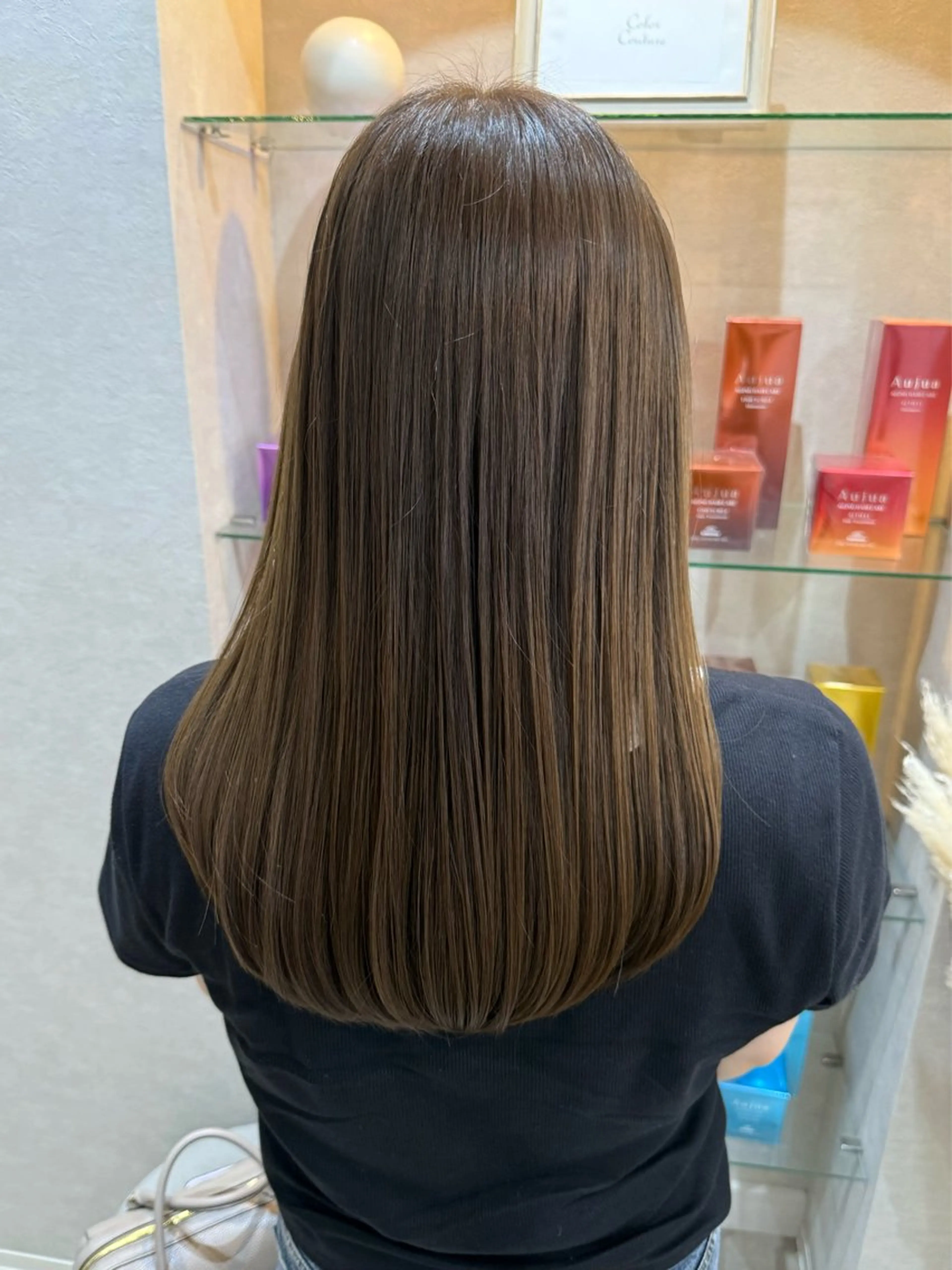 ロング ゆうな/レイヤー 髪質改善のヘアスタイル