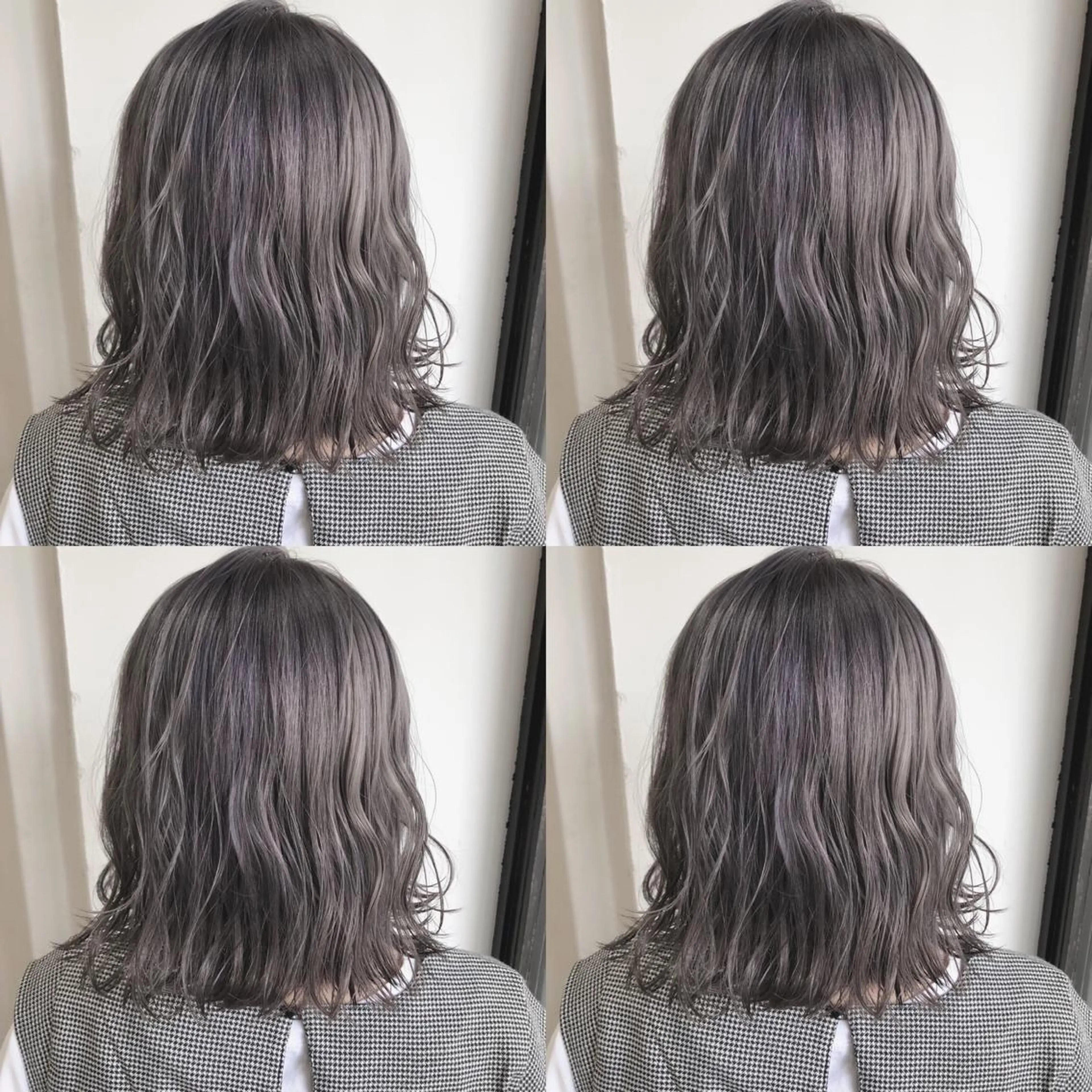 ミディアム カラー シルバー 👑髪質改善の匠👑 サンジョウ ユウキのヘアスタイル