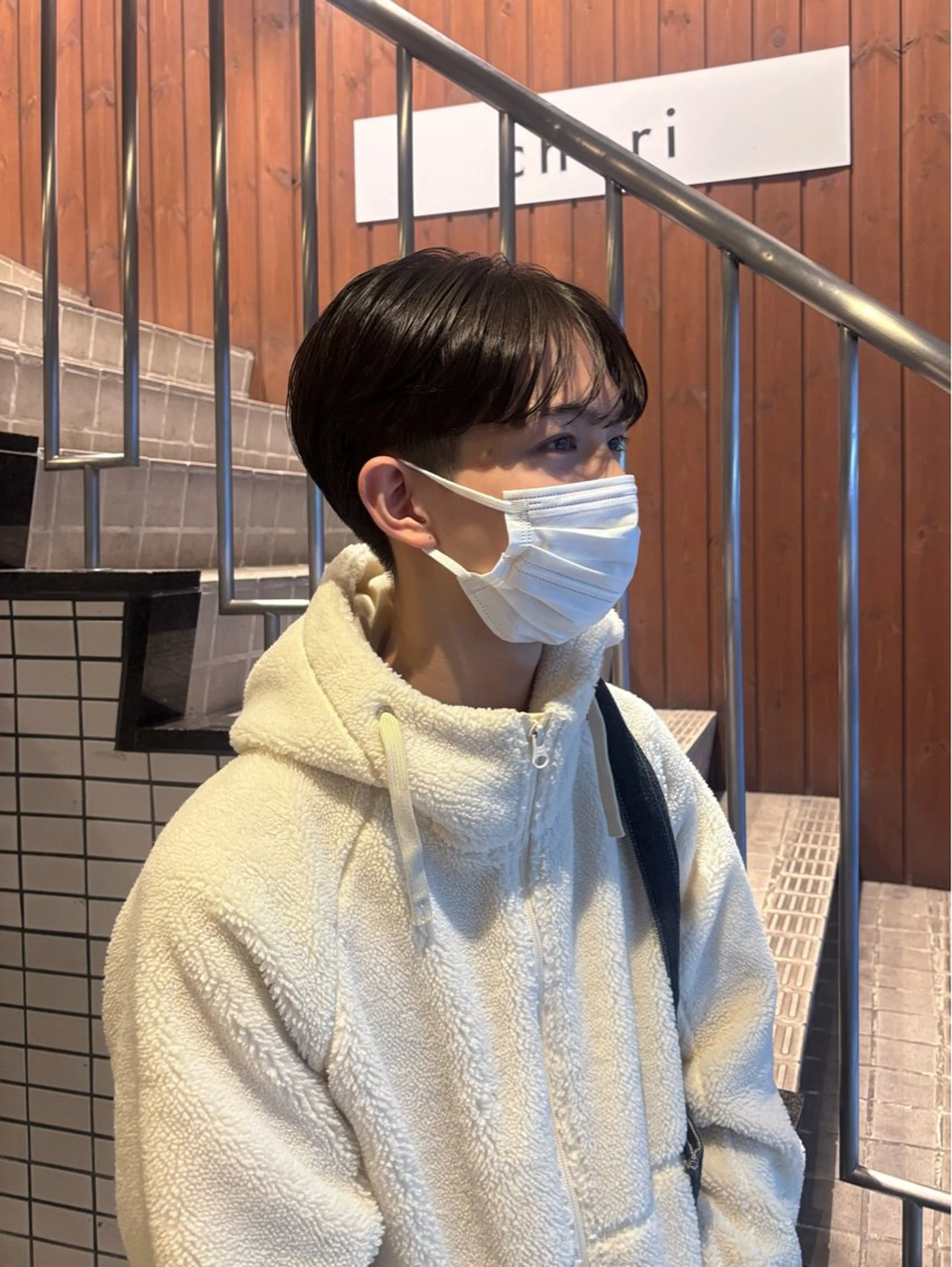 メンズ マッシュ シースルーマッシュ ボブ/メンズ/パーマ /Tamakiのヘアスタイル