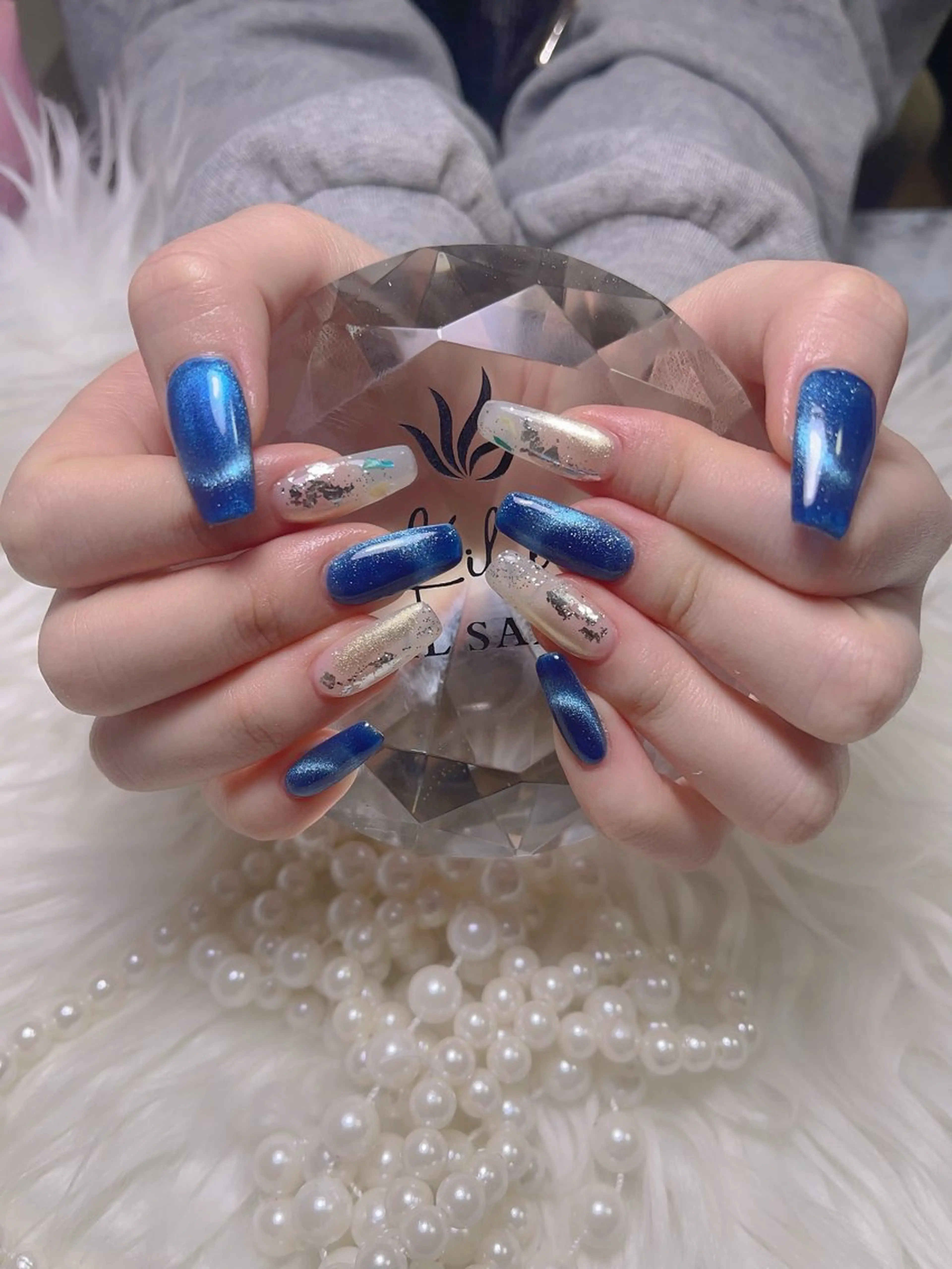 ネイル ハンドネイル 💕鈴木ユリ パラジェル/オフ無料のネイルデザイン