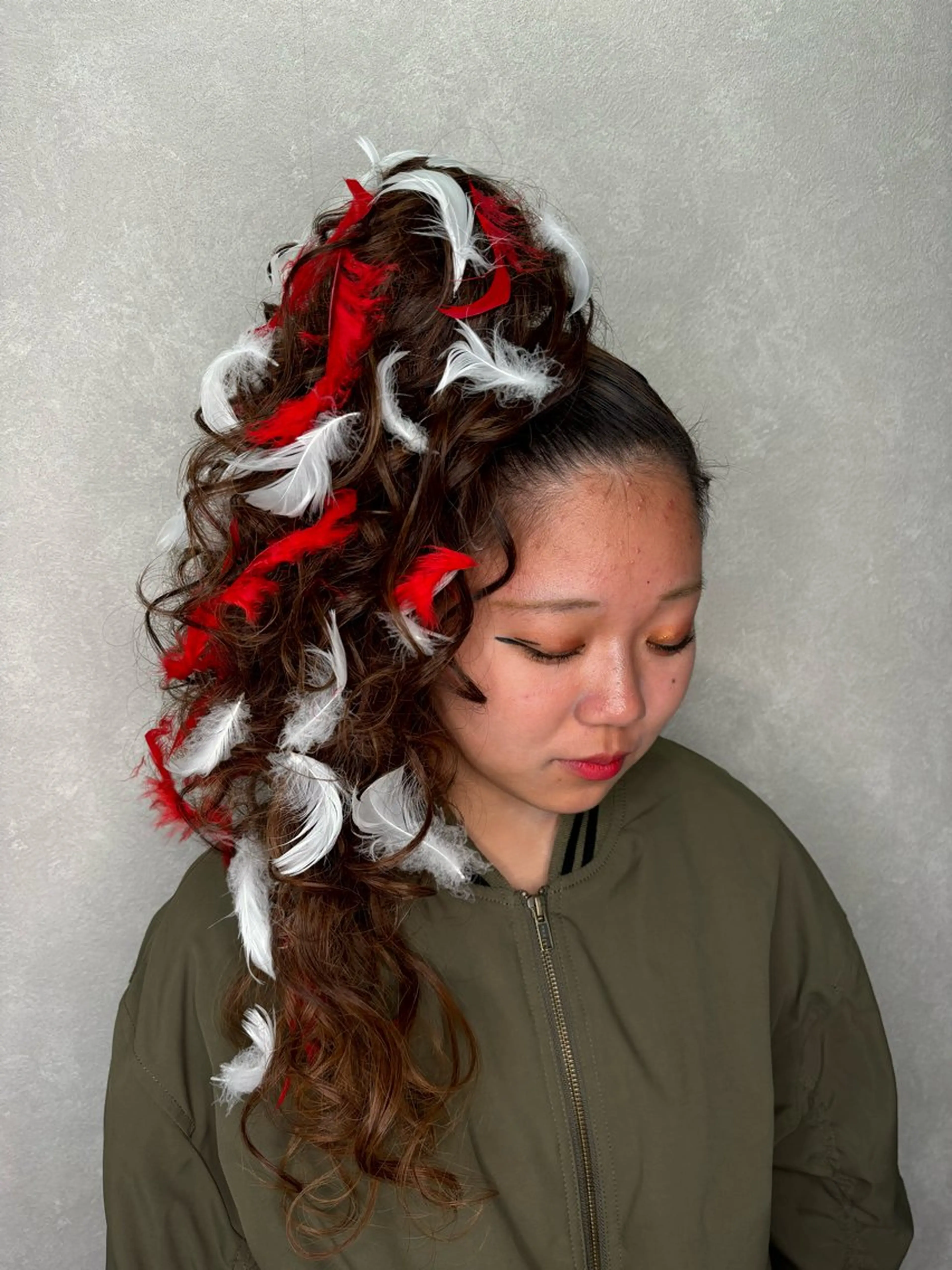 ロング ヘアセット エクステ＊美髪サロン KR2S河内長野店長のヘアスタイル