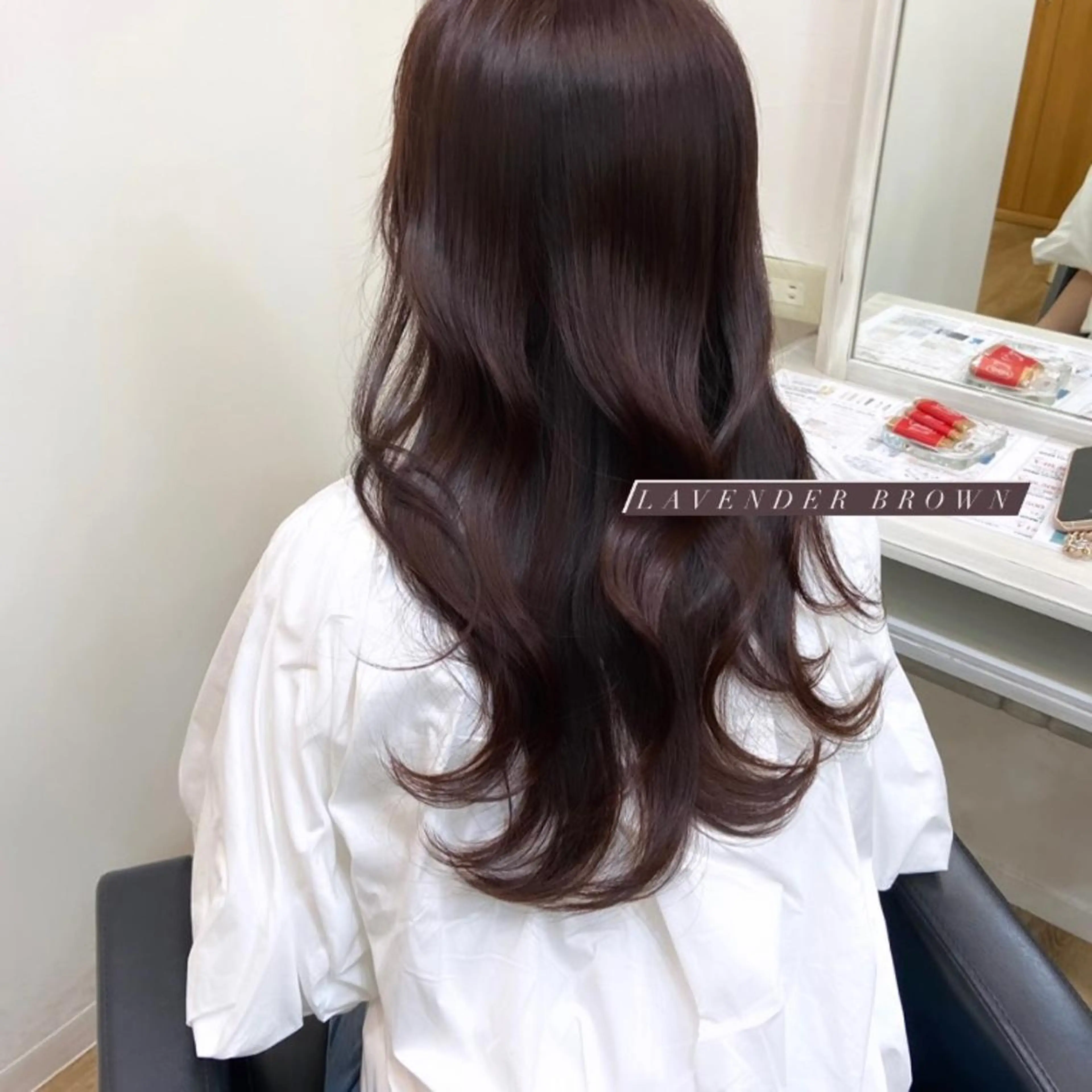 セミロング カラー ベージュカラー ブリーチ ケアブリーチ 透明感カラー ダブルカラー mai 🎀 / 梅田美容室のヘアスタイル