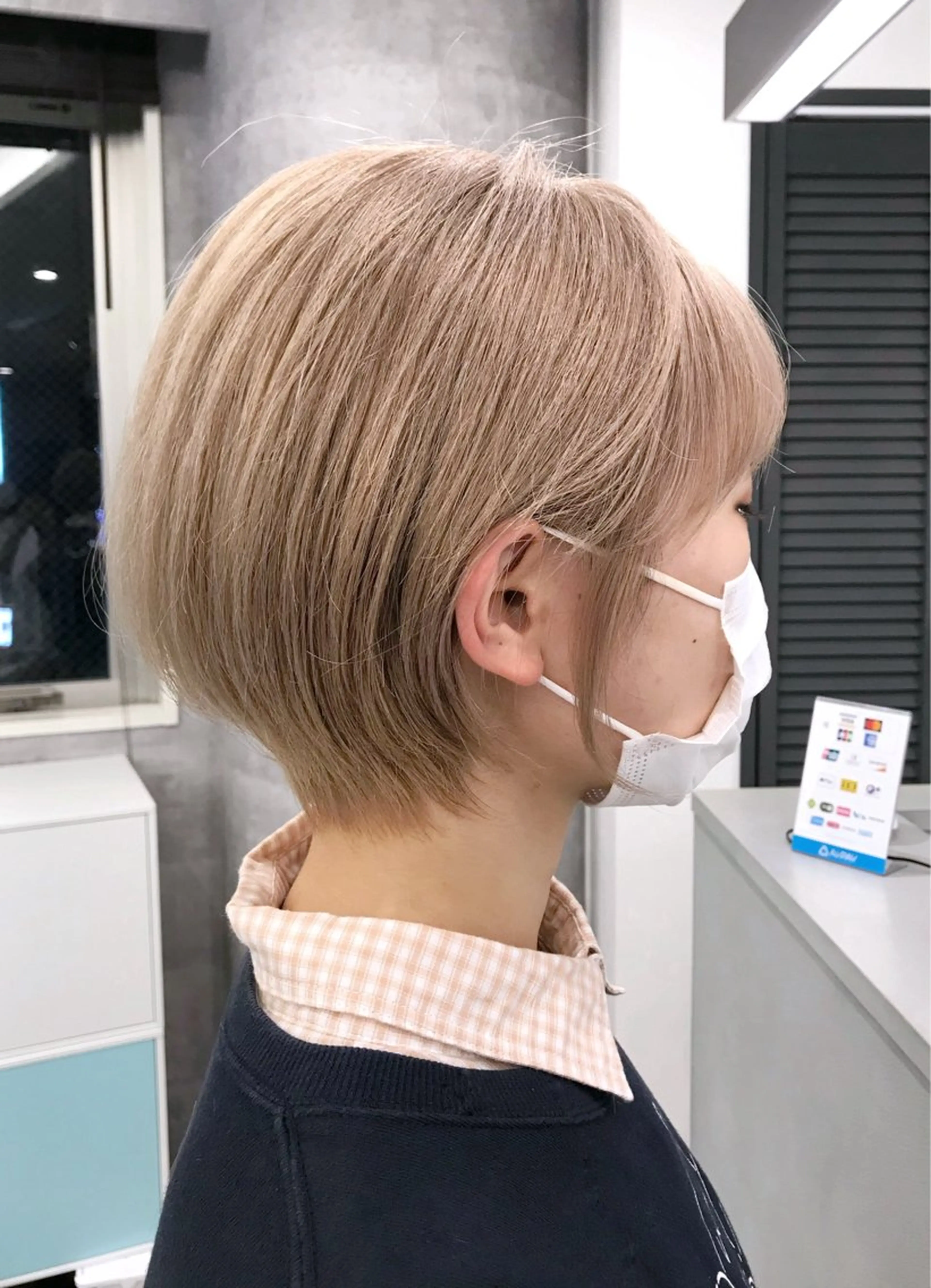 ショート ♡似合わせハイトーン ♡maiのヘアスタイル