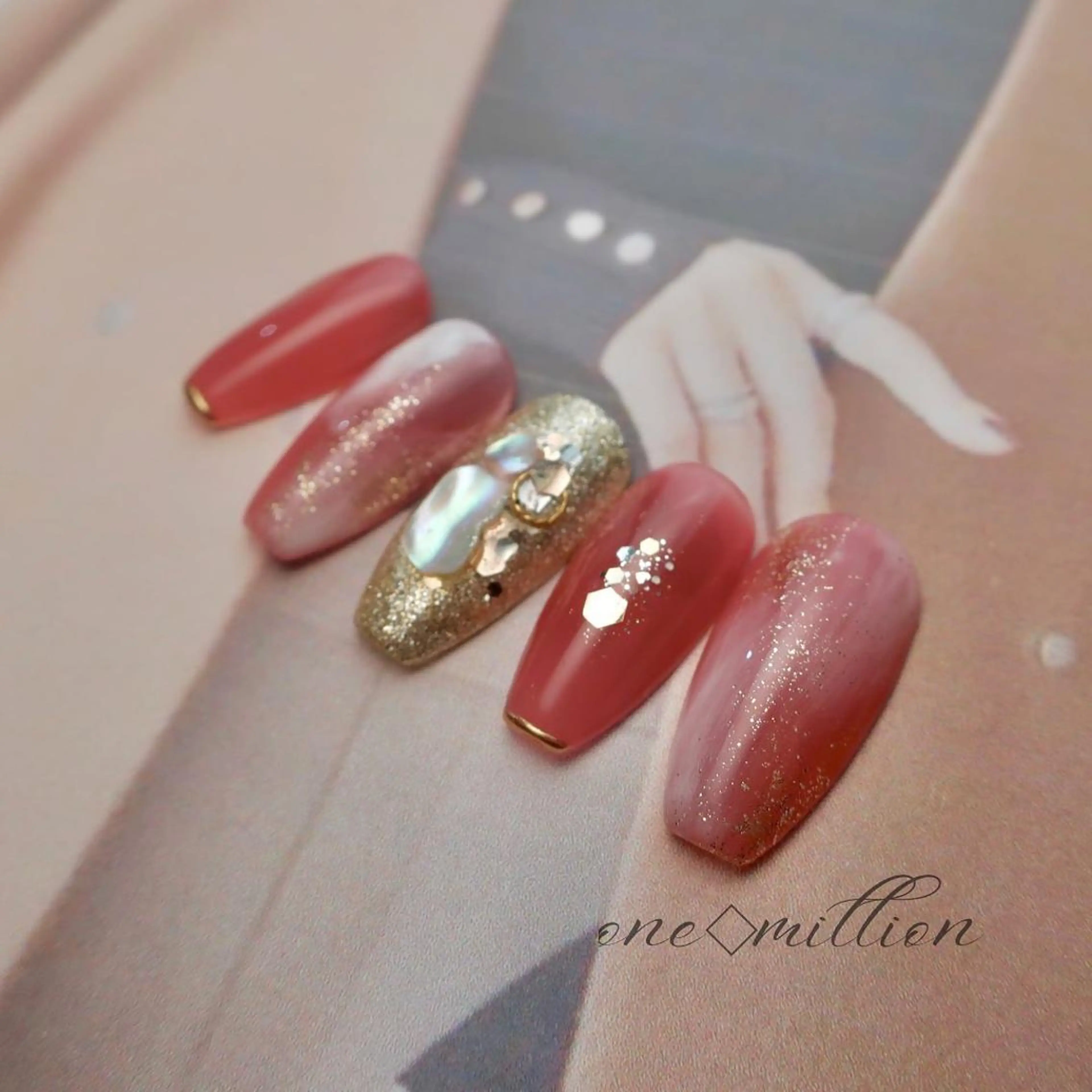 ネイル nail salon ワンミリオンのネイルデザイン