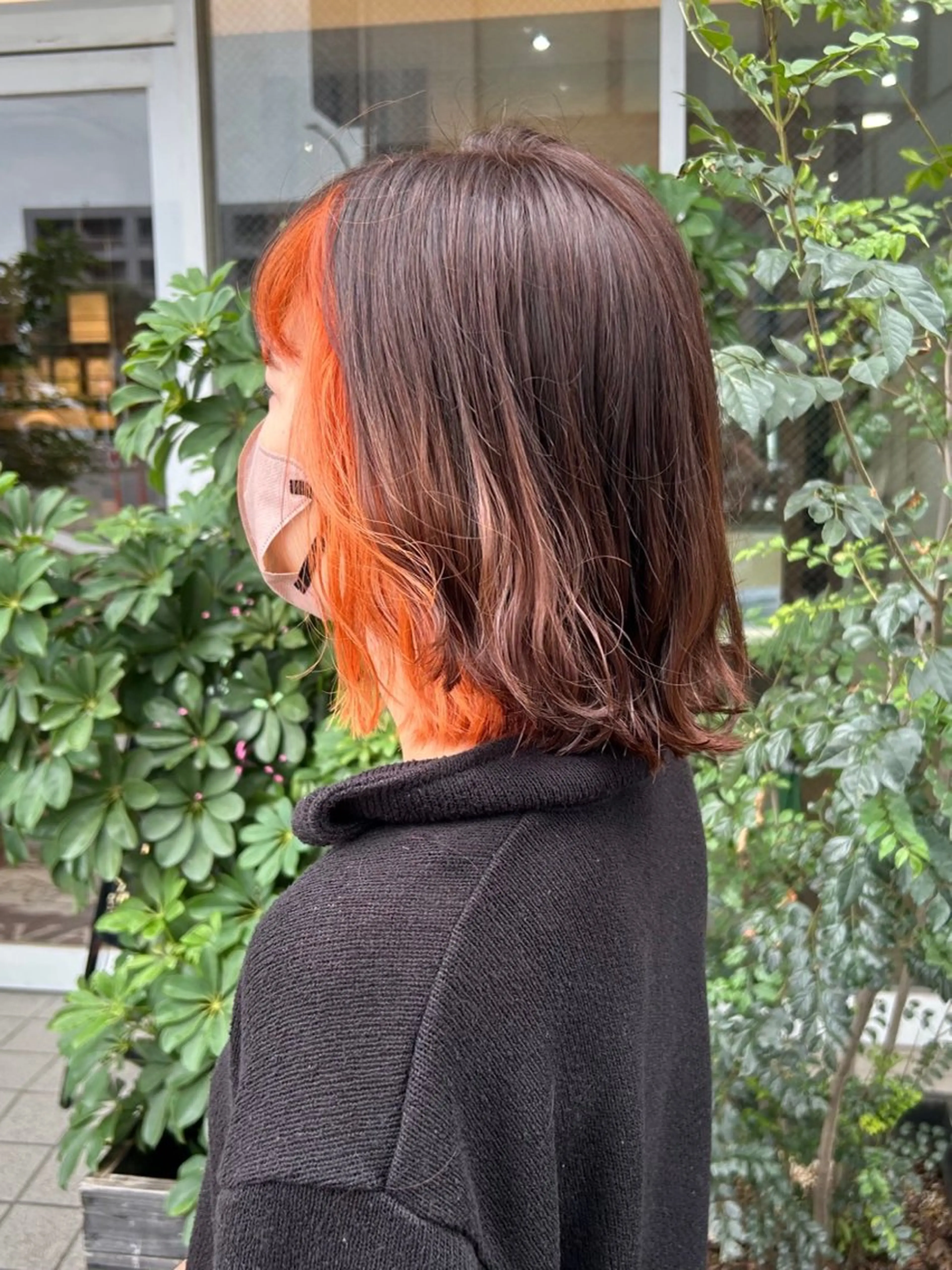 セミロング カラー 伊藤飛空/ AyaLA東船橋のヘアスタイル