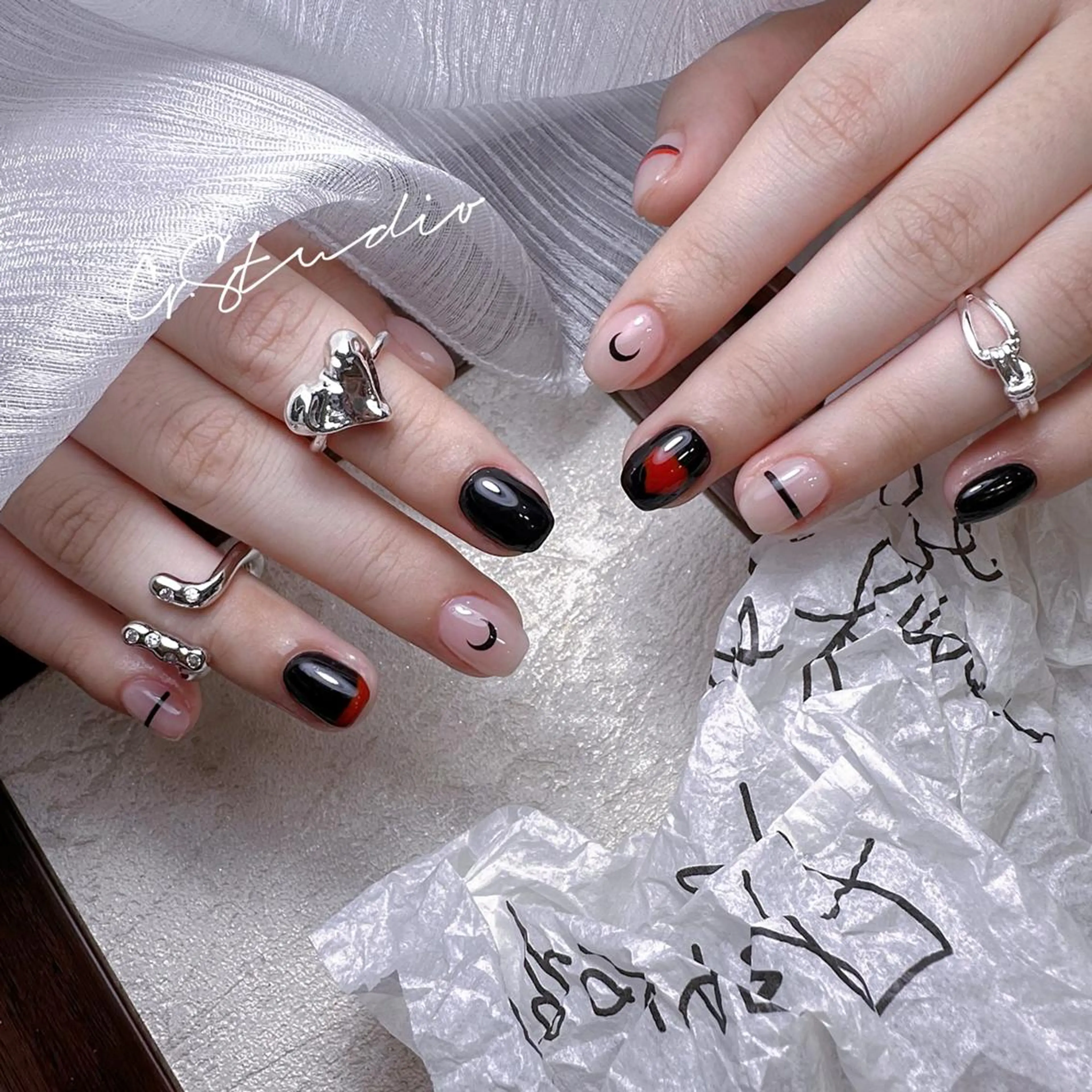 ネイル ハンドネイル ハンドケア テ イのネイルデザイン