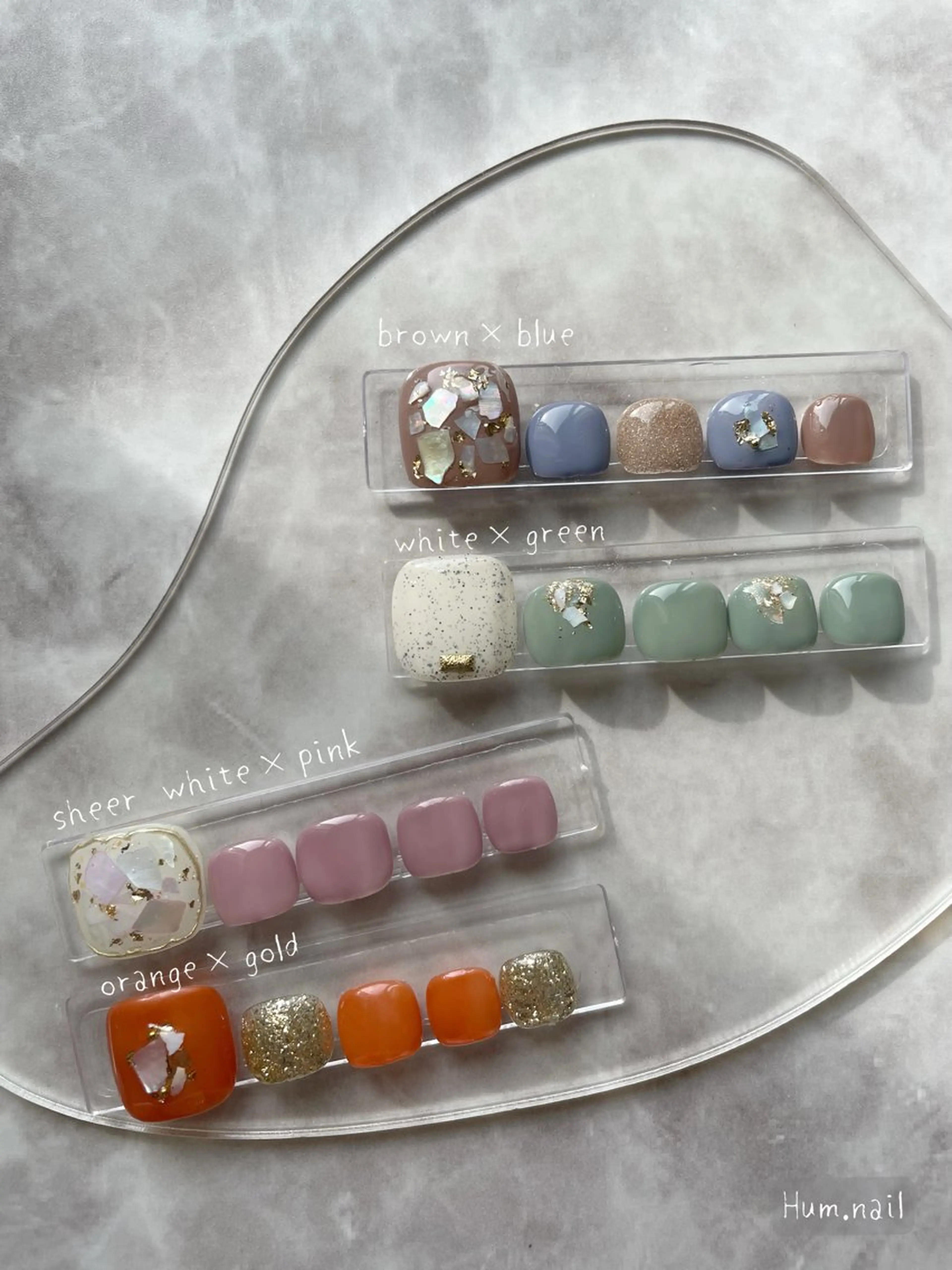 ネイル フットネイル Hum.nail （はむ.ねいる）のネイルデザイン