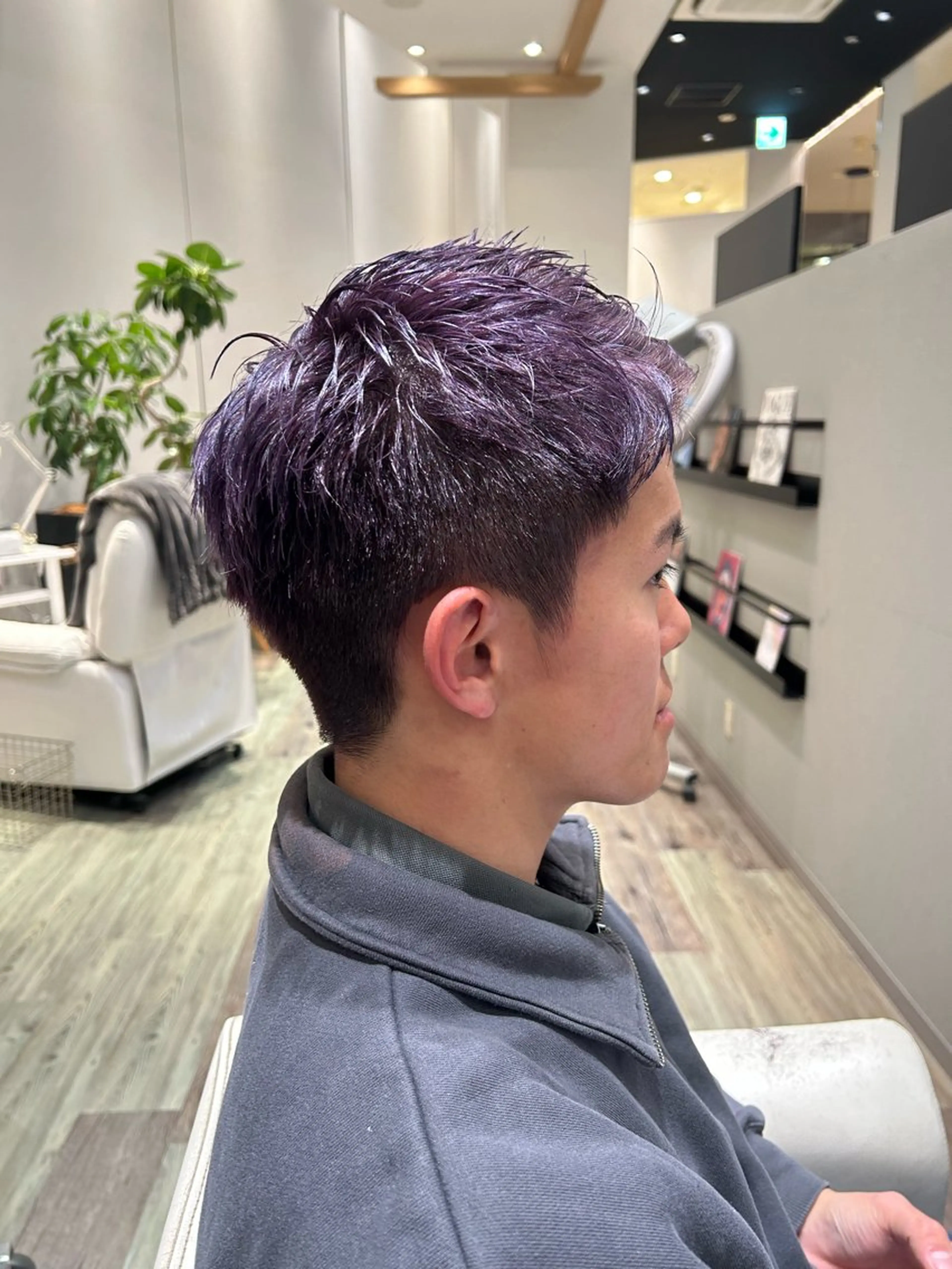 1-3回目限定　men's カット&カラーの写真