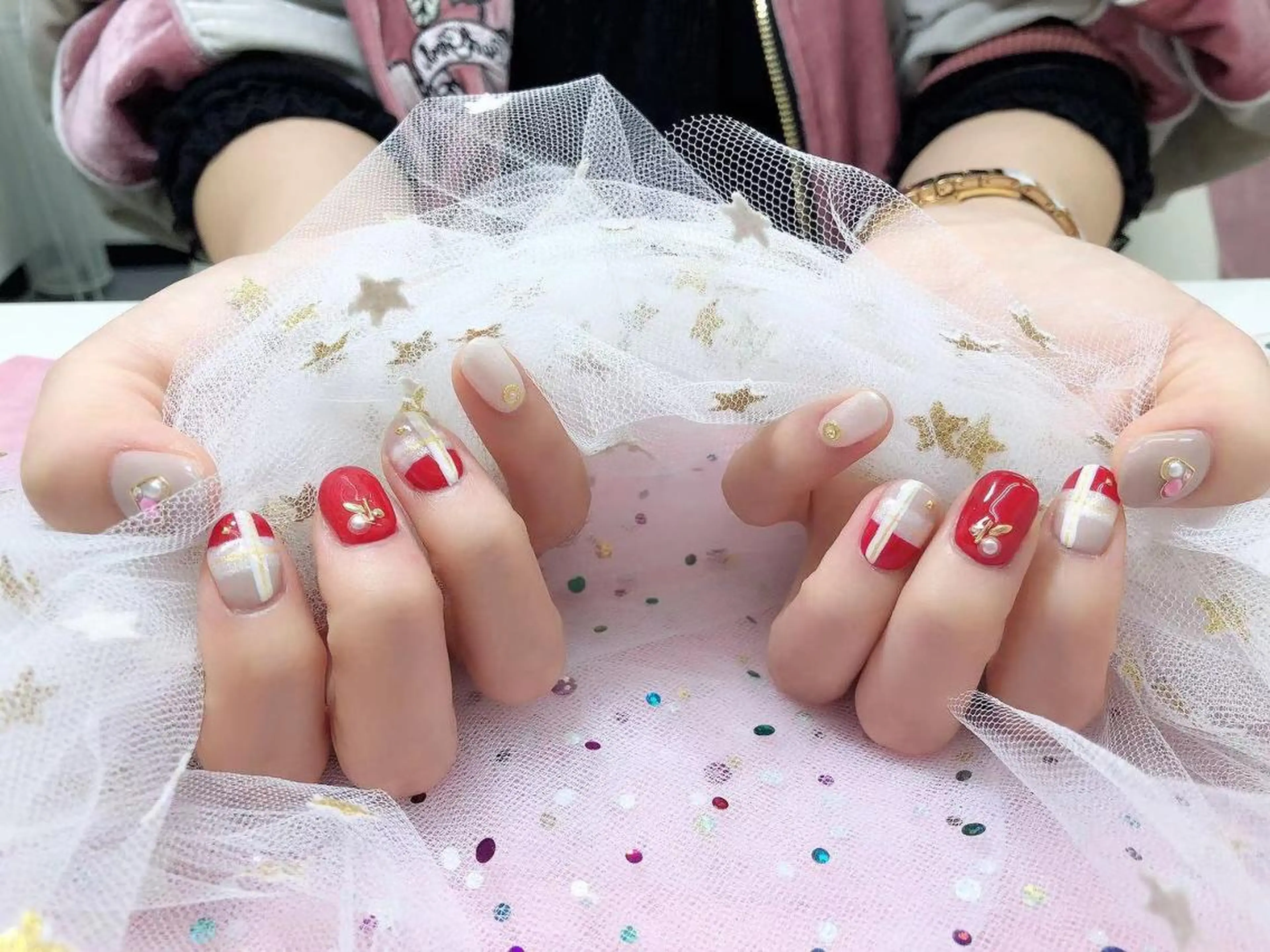 ネイル 🦋ネイルサロン ブラン🌈ゆりのネイルデザイン