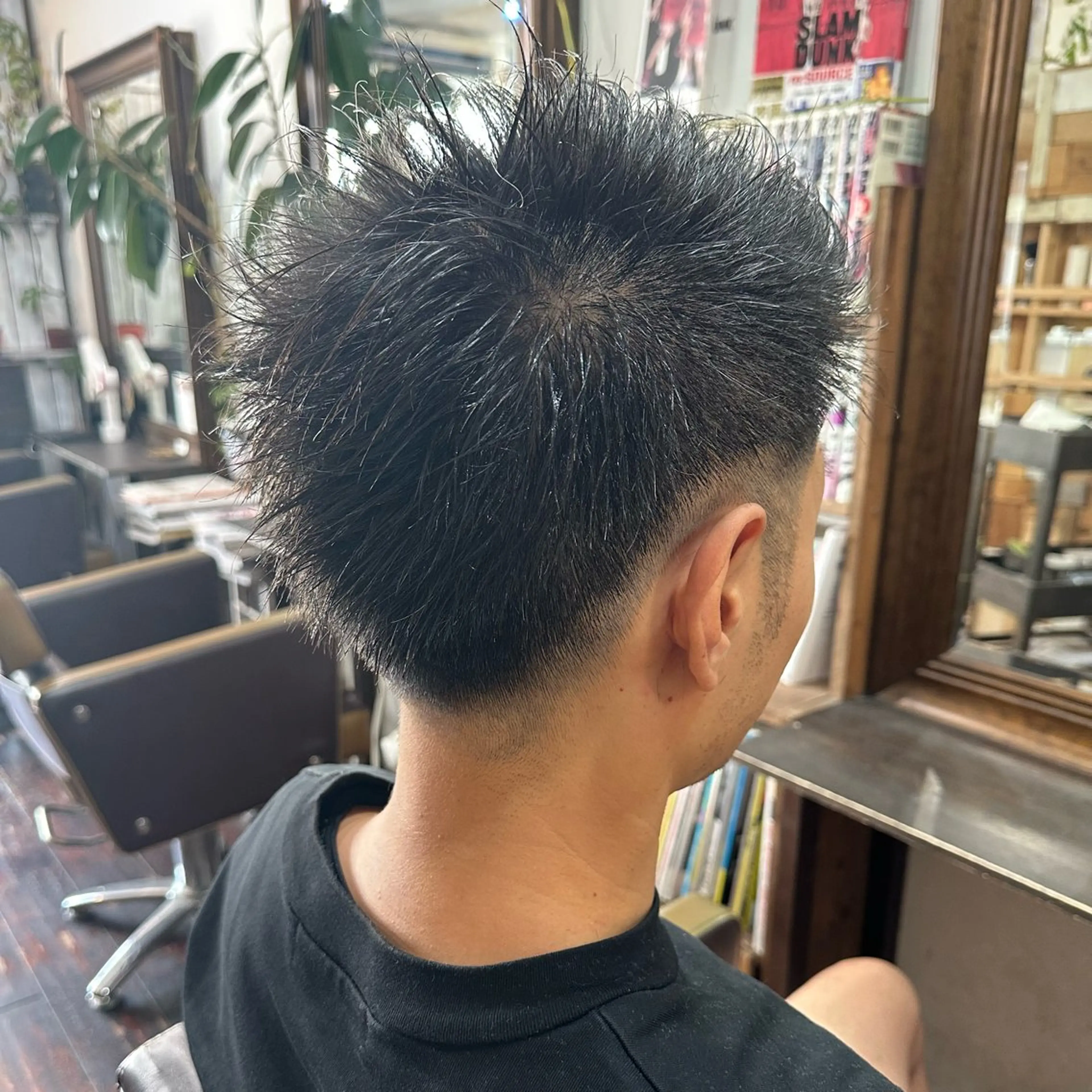 ショート メンズ フェードカット スパイキーショート ショートヘア Hair Salon Chiaro Luce所属・池田 大祐のヘアスタイル