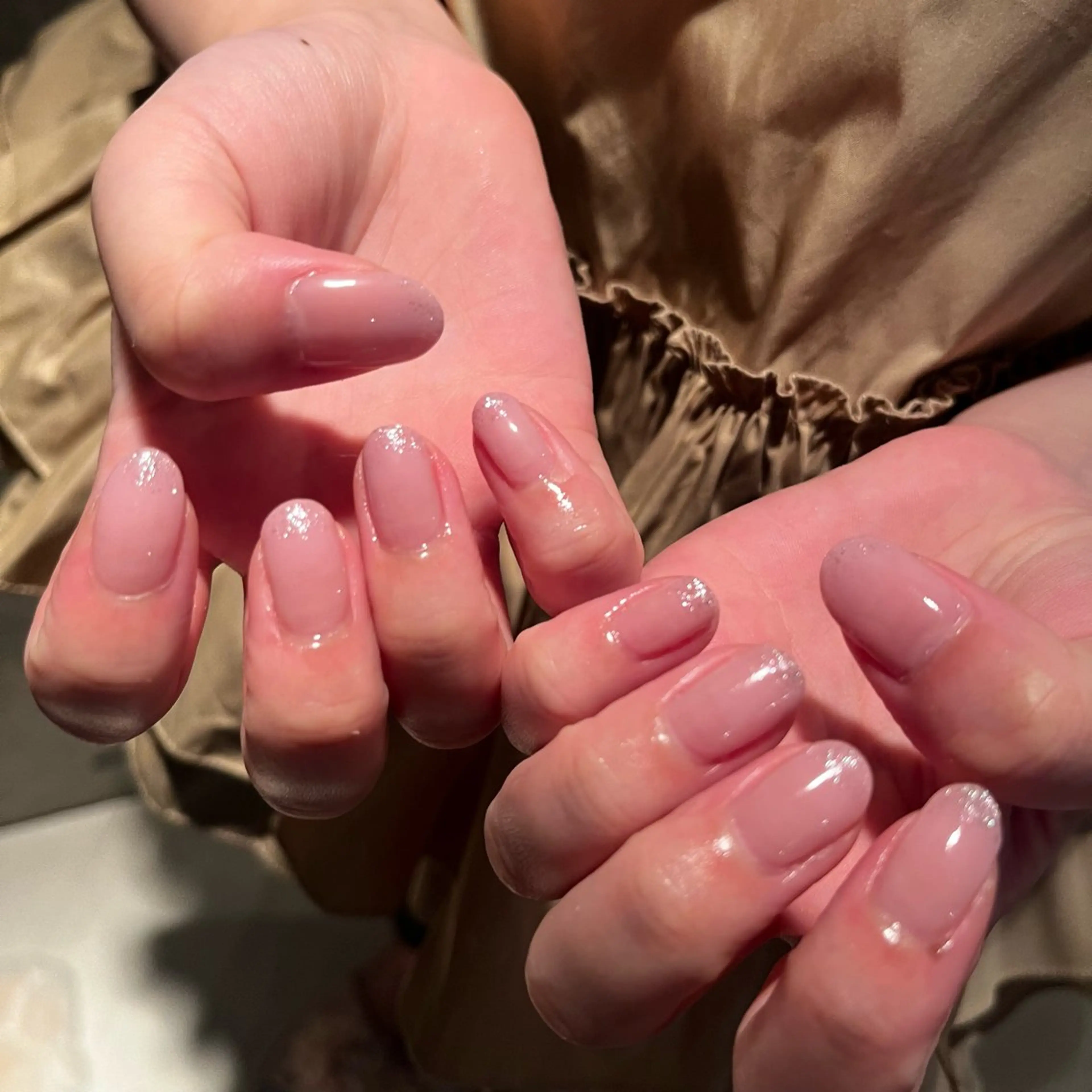 ネイル キラキラネイル ワンカラーネイル シンプルネイル ハンドネイル DariL Ayaのネイルデザイン