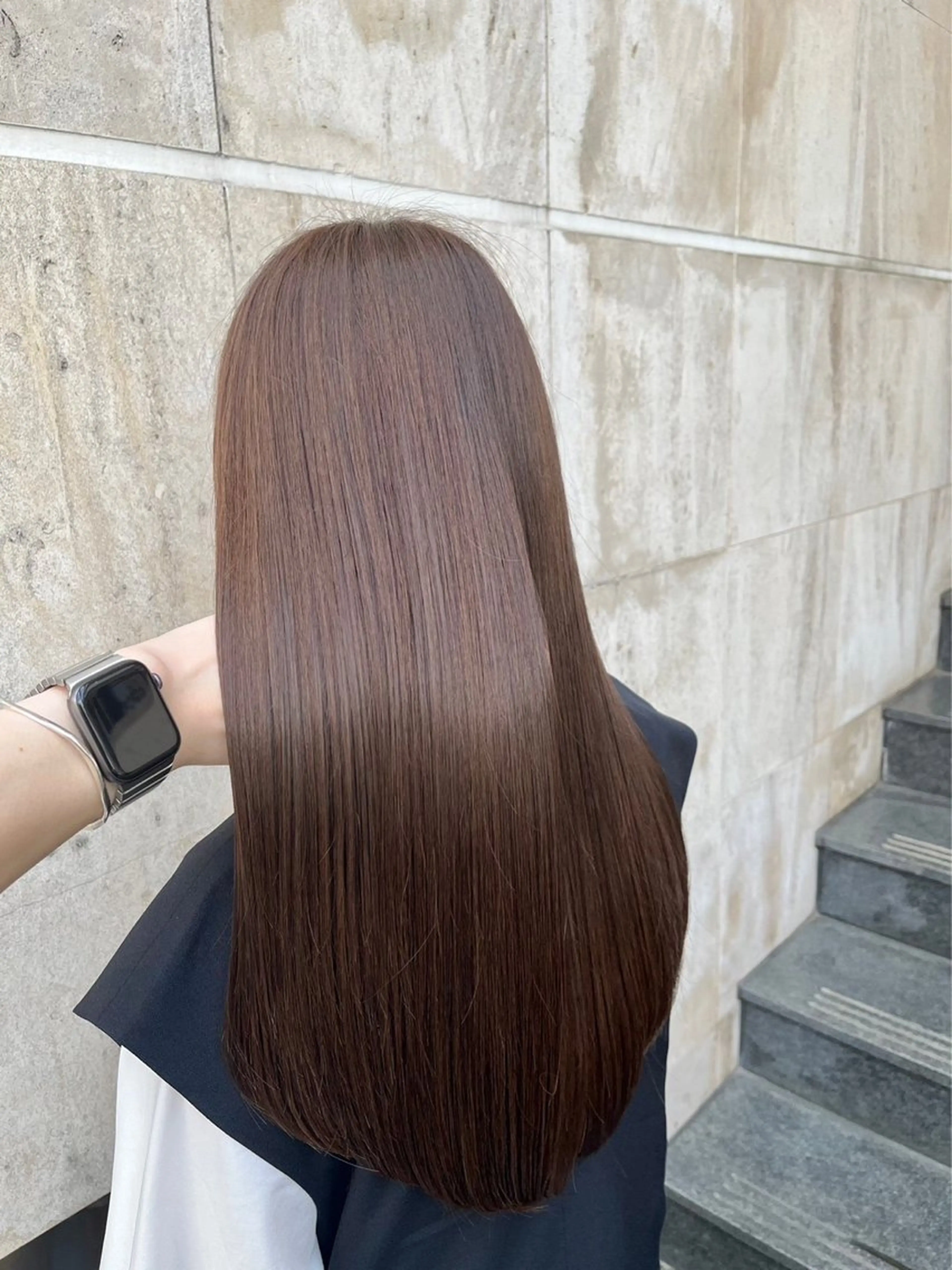 【🍃乾燥で広がる髪にお悩みの方へLAGOONオリジナル髪質改善ストレート🍃】 癖に悩んでる方必見のミニモ限定価格🔥の写真