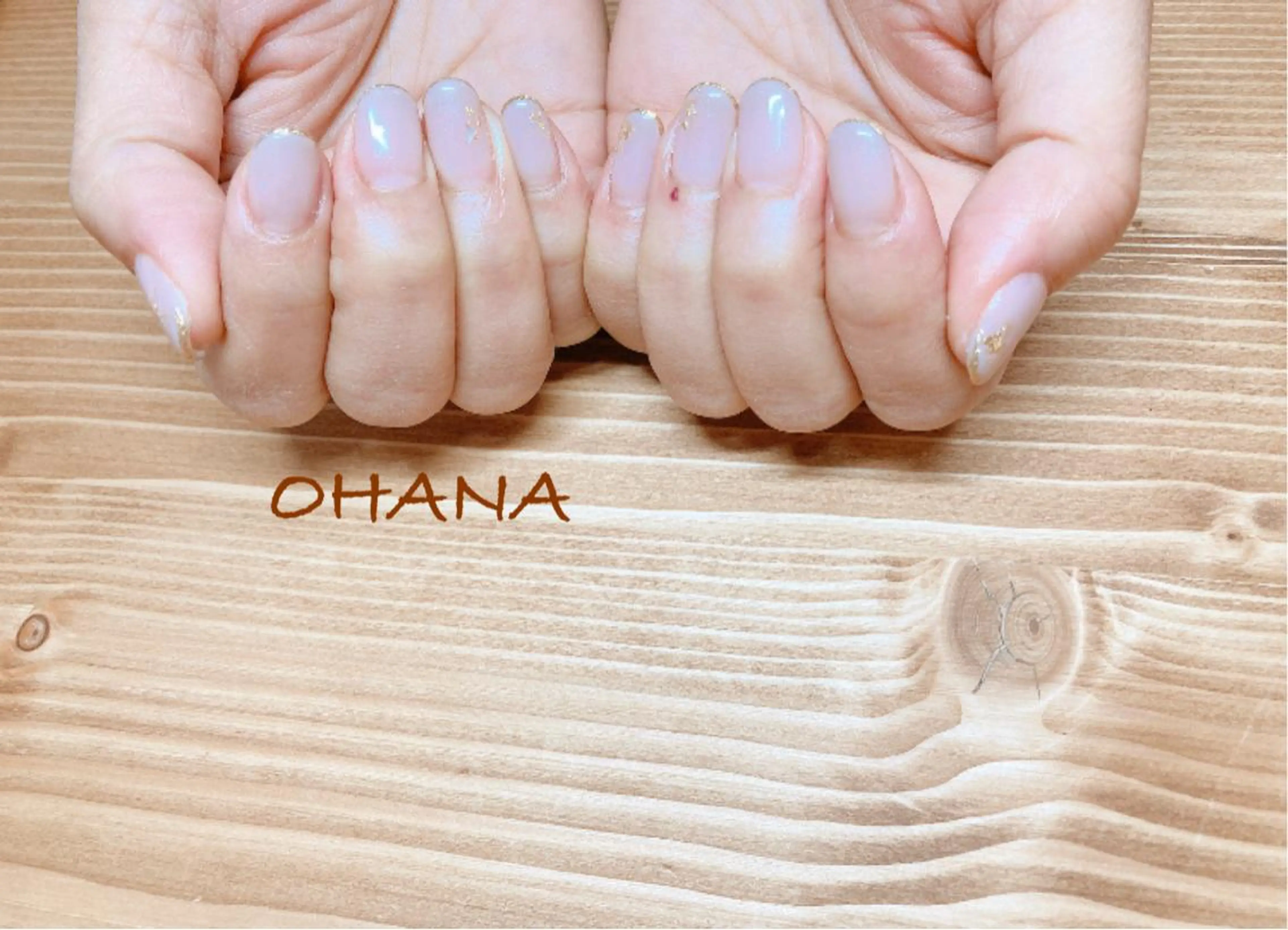 ネイル フットネイル ハート ミラーネイル ニュアンスネイル ショートネイル nailroom OHANA所属・nailroom OHANA🌴のネイルデザイン