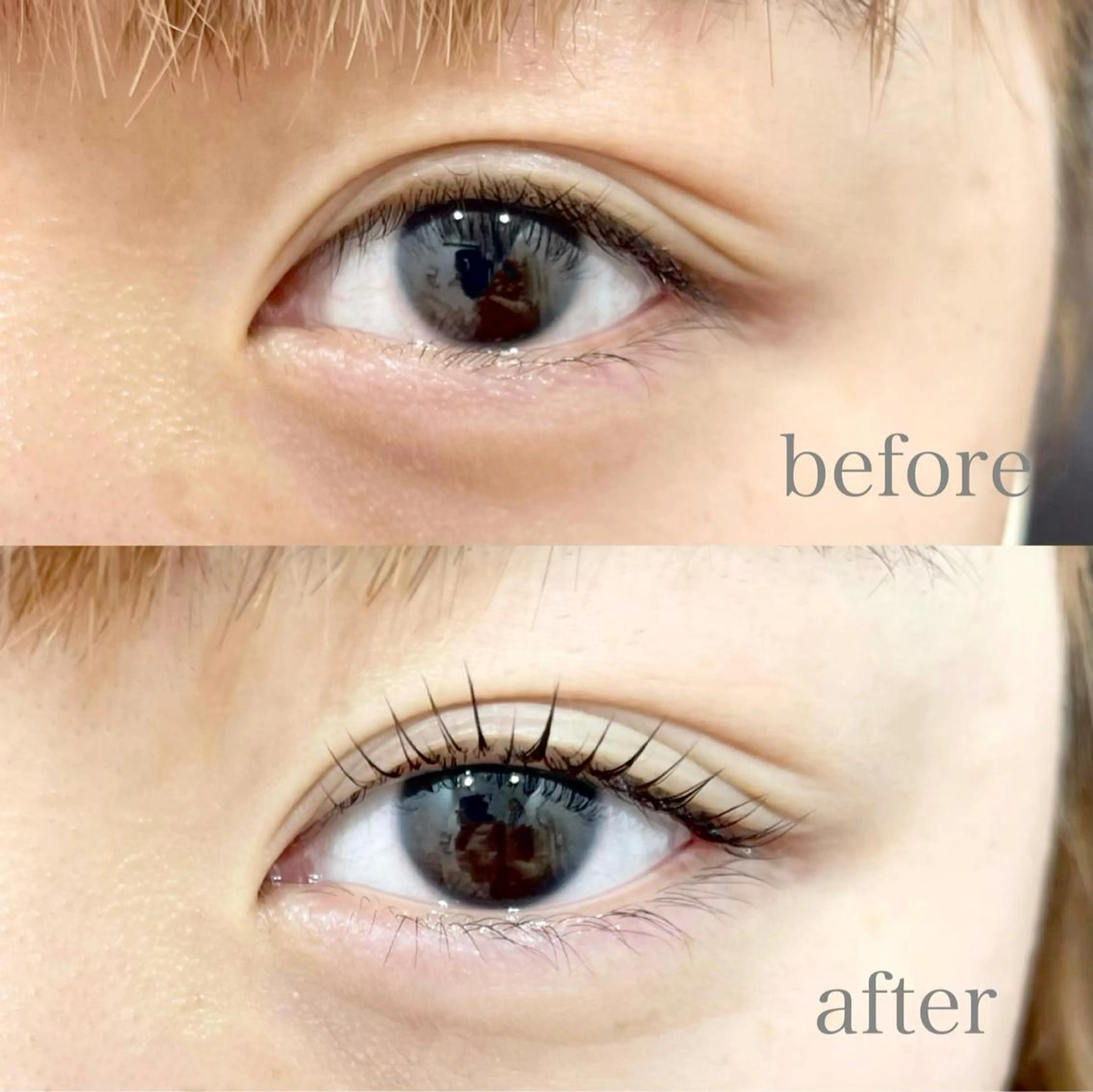 マツエク・マツパ パリジェンヌラッシュリフト 一重×まつ毛パーマ ANNE梅田ALLYS店所属・高松 せりなのマツエク・マツパデザイン