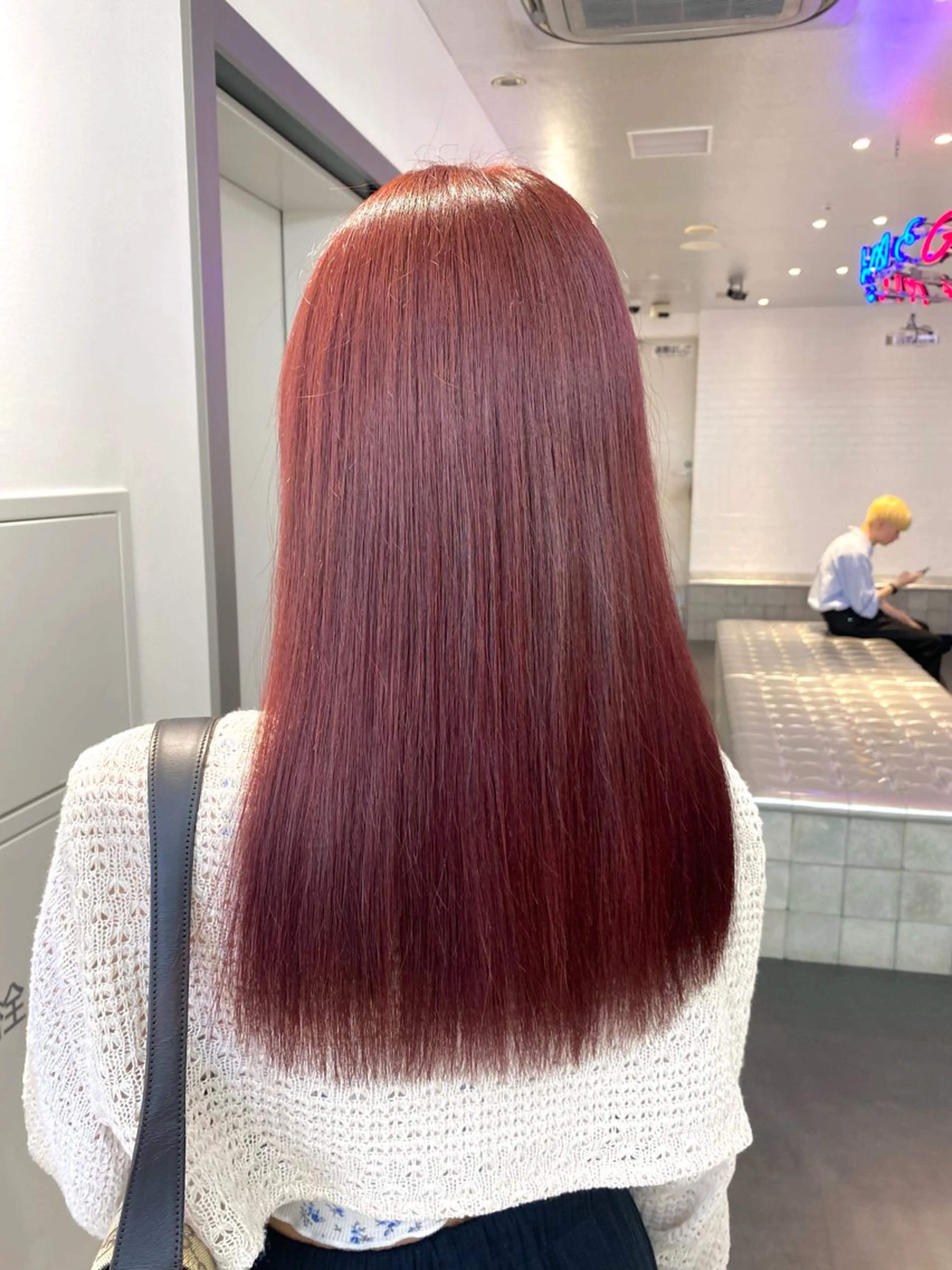 🥀暖色限定🥀ブリーチなしダブルカラー➕選べるトリートメントの写真