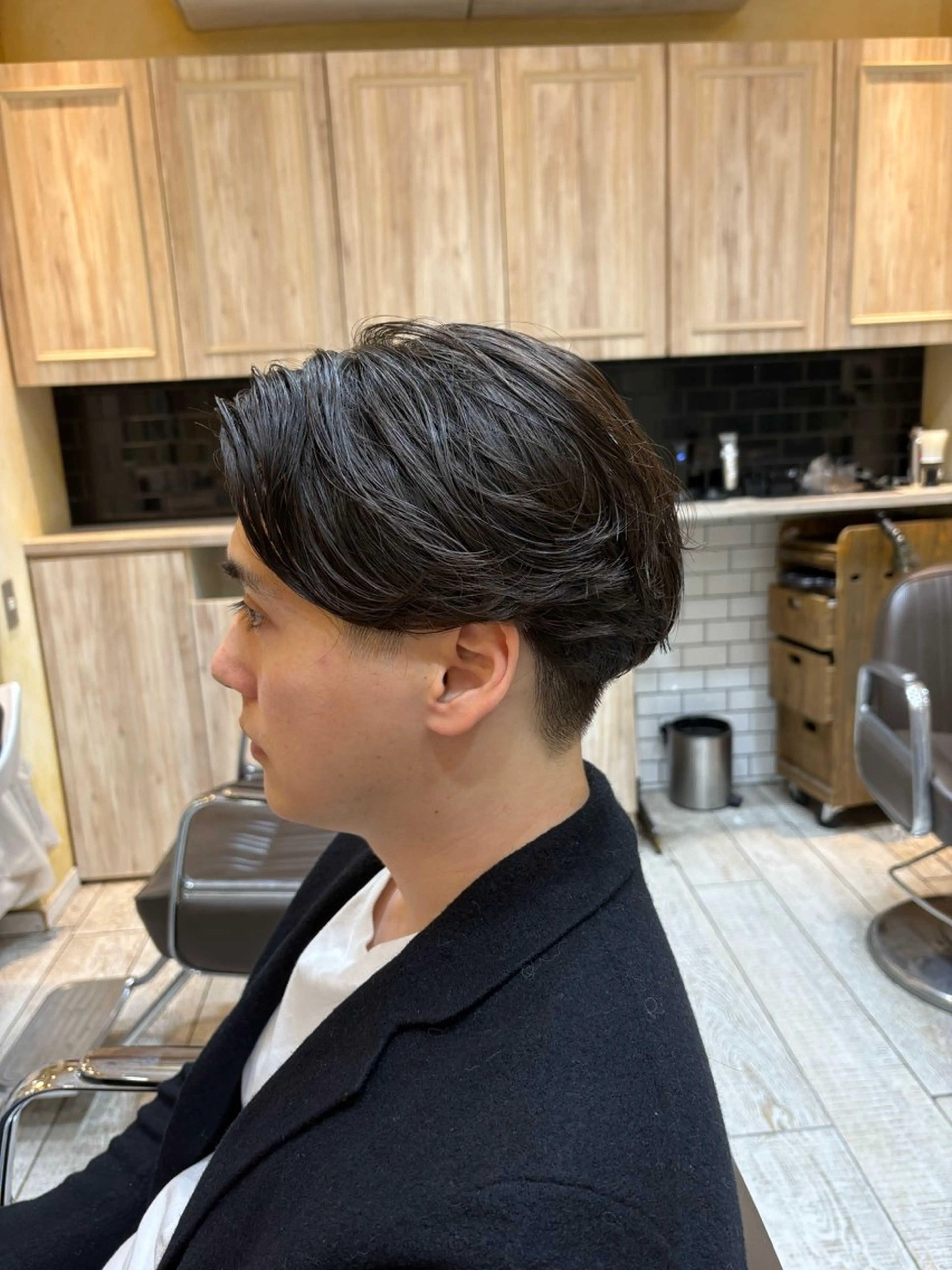 ショート Groomers Tokyo所属・大山慧也/メンズ/ フェード/バーバーのヘアスタイル