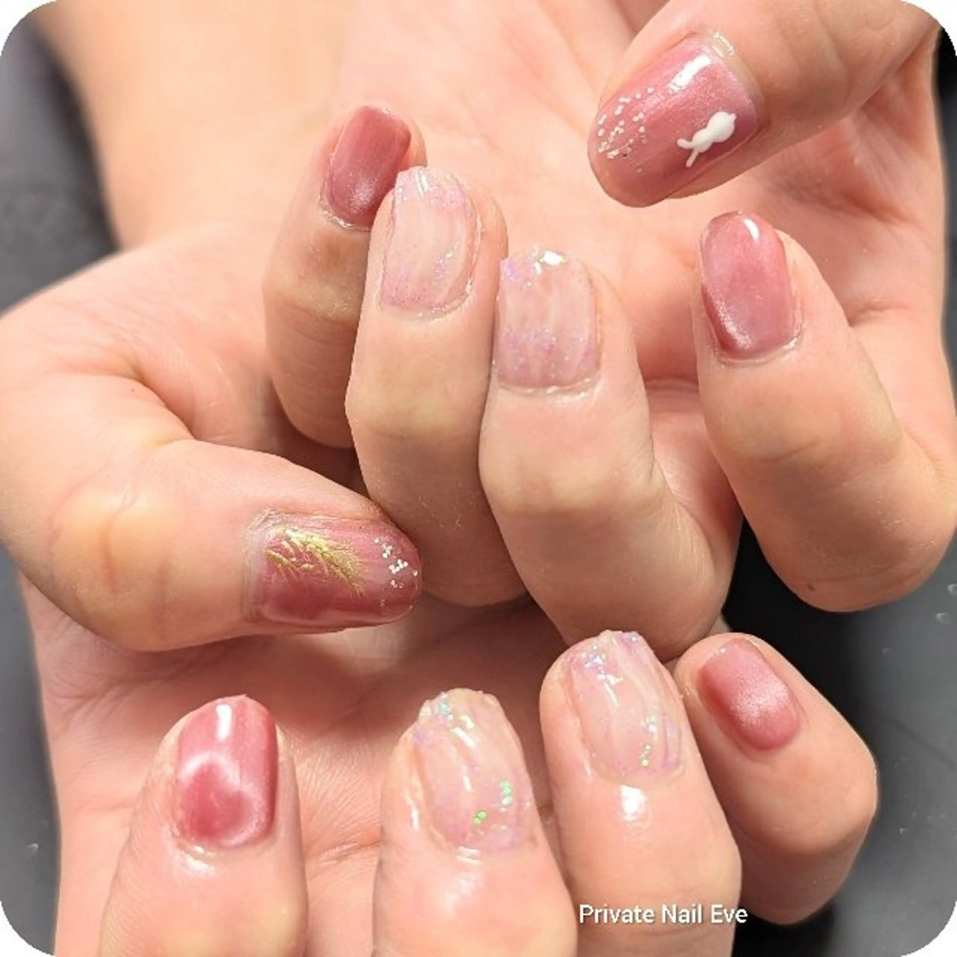 ネイル 持ち込み ハンドネイル ネイル junkoのネイルデザイン