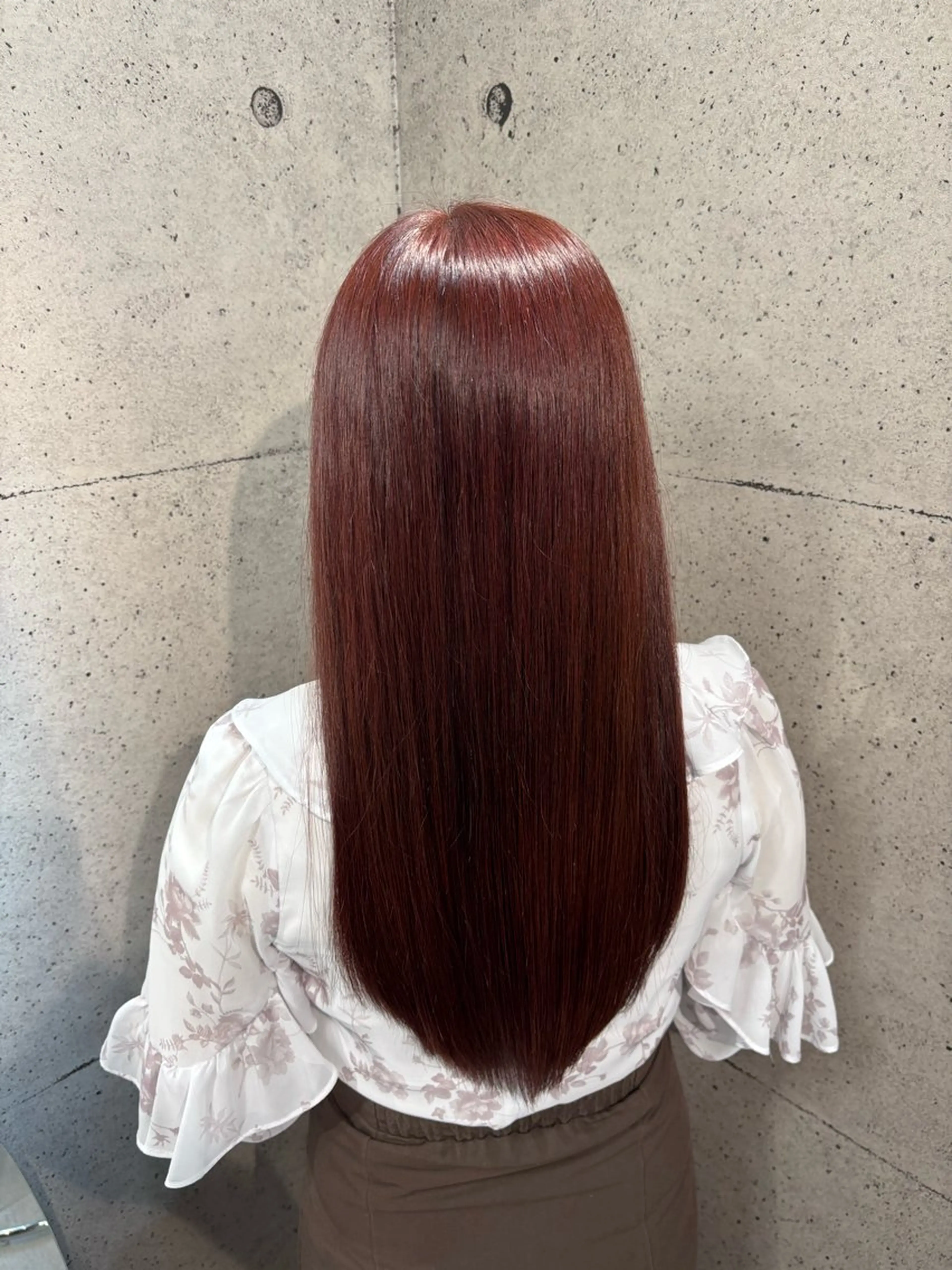 【艶髪レベル☆☆★★】髪質改善カラー🌈+ヘッドスパ🚿の写真