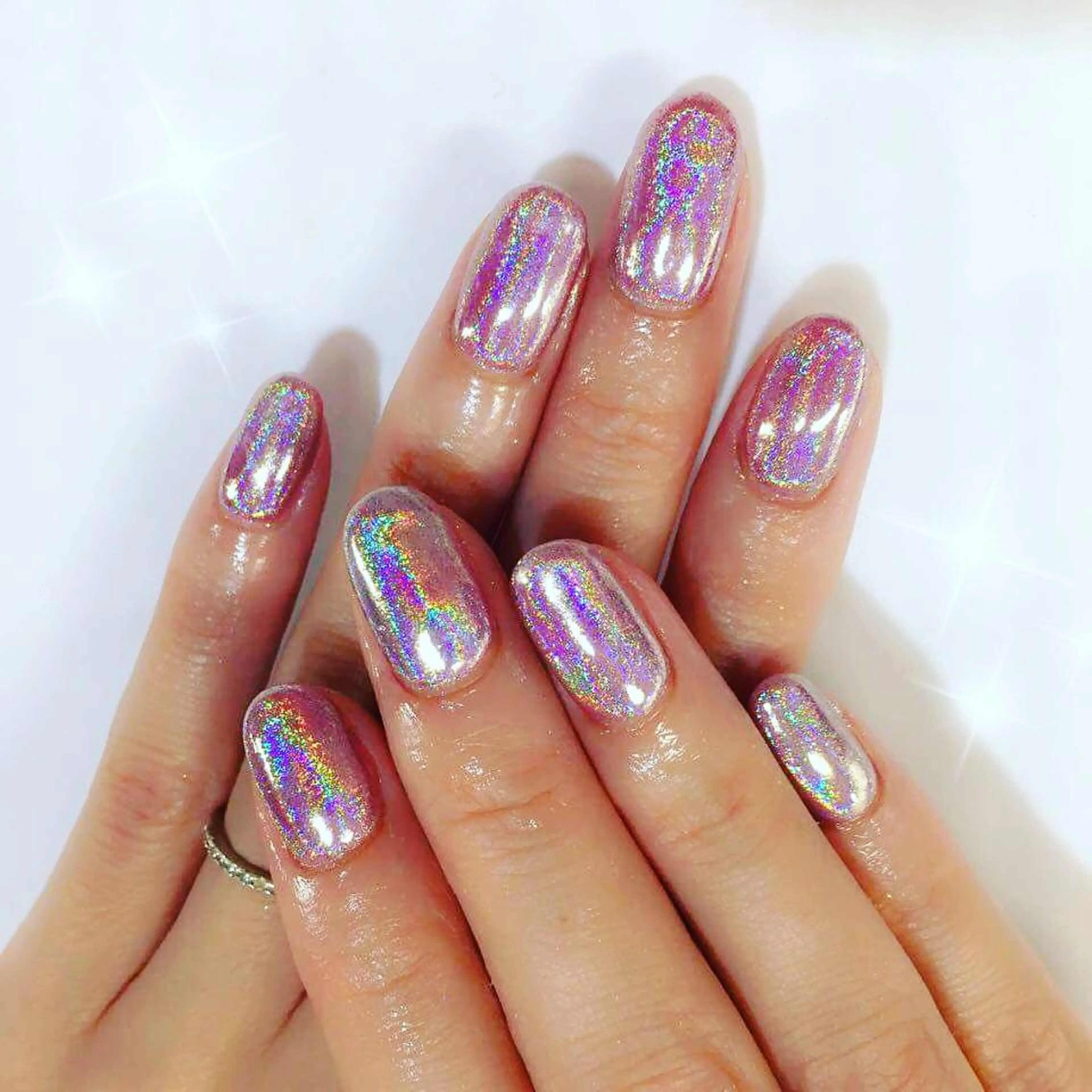 ネイル アートネイル フットネイル 卒業式 ミラーネイル 持ち込み NAILSGOGO shibuyaのネイルデザイン