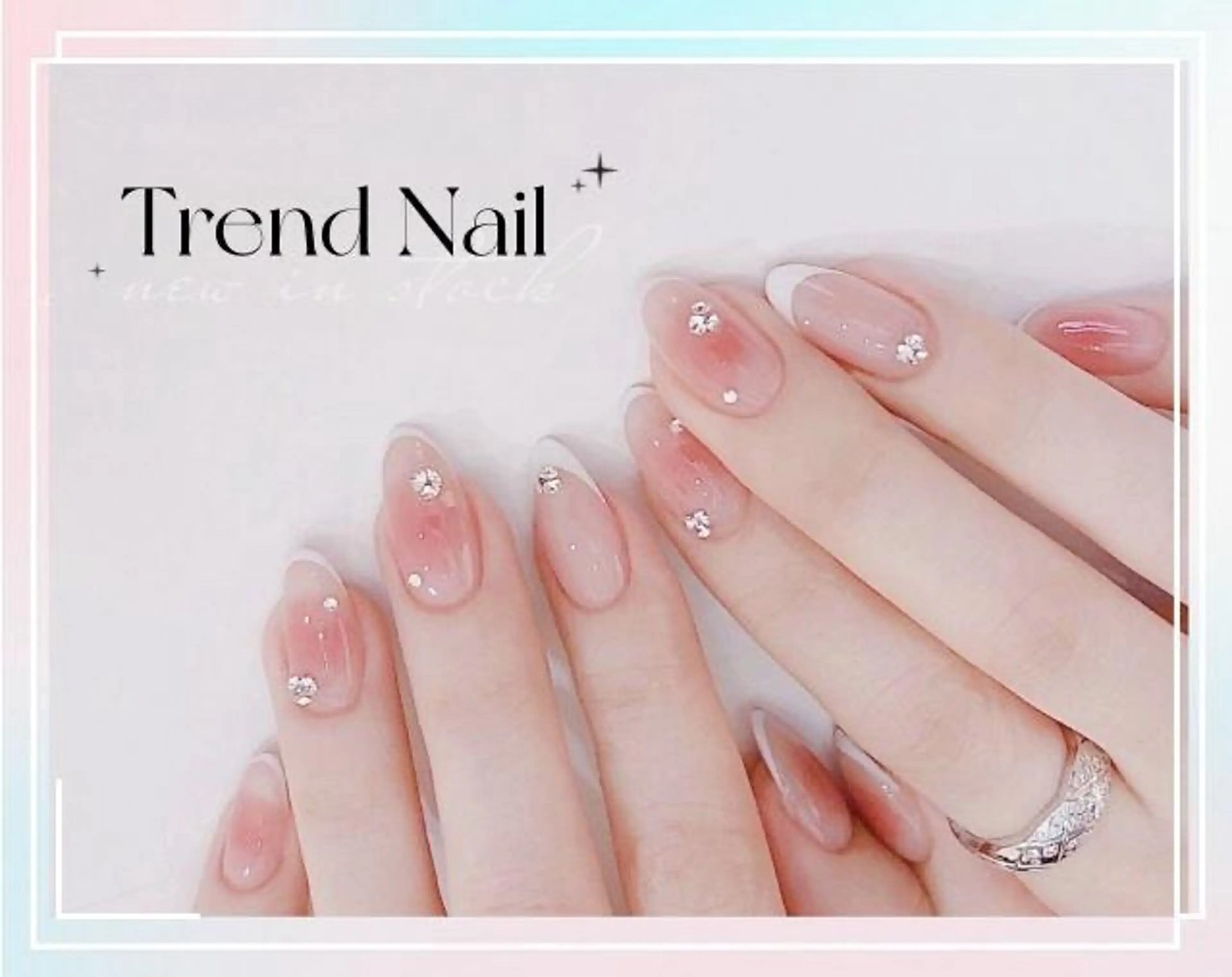 ★HAND 【厳選#1 】フレンチ + チークorグラデーションの写真