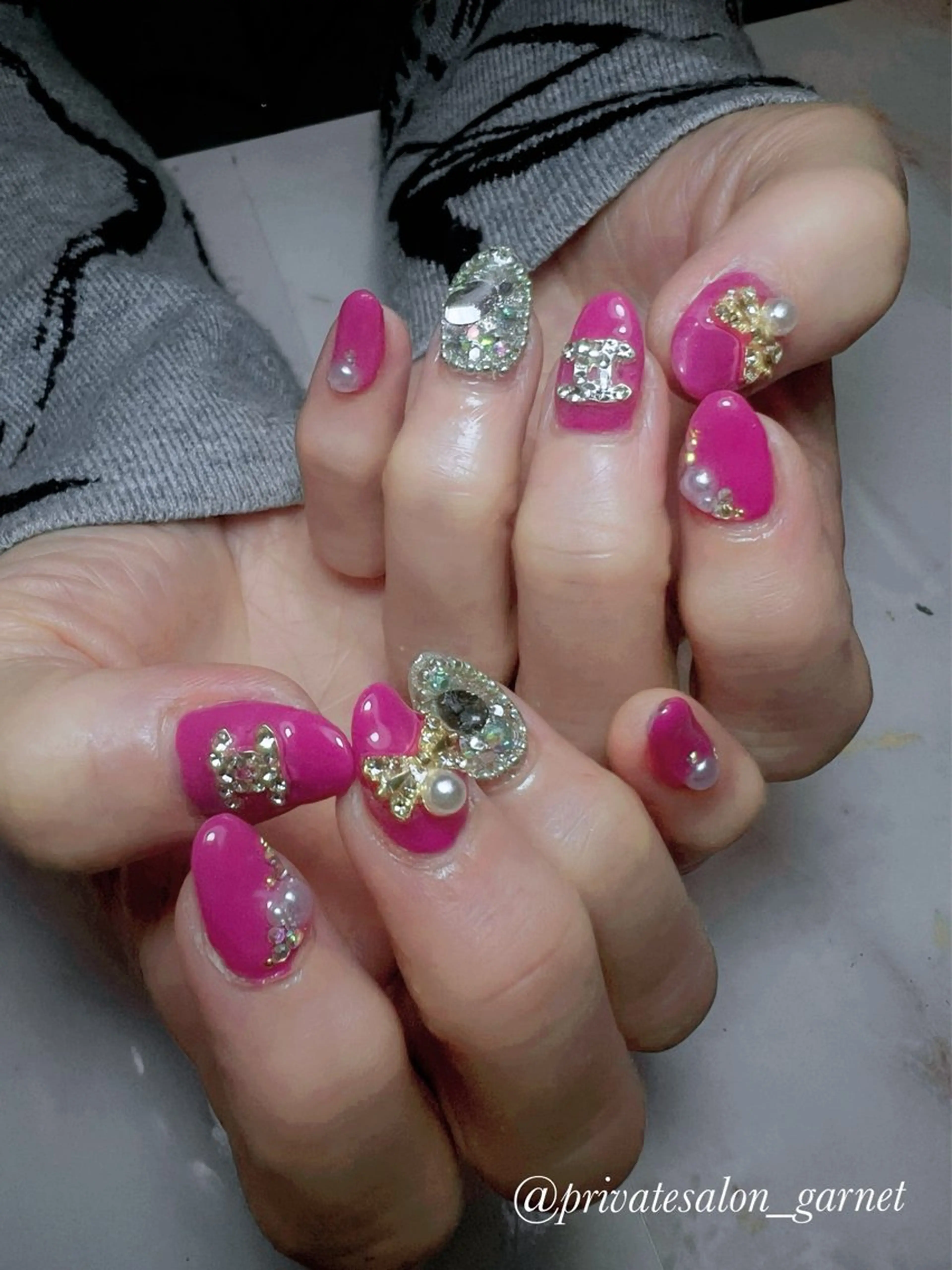 ネイル Garnet nailのネイルデザイン