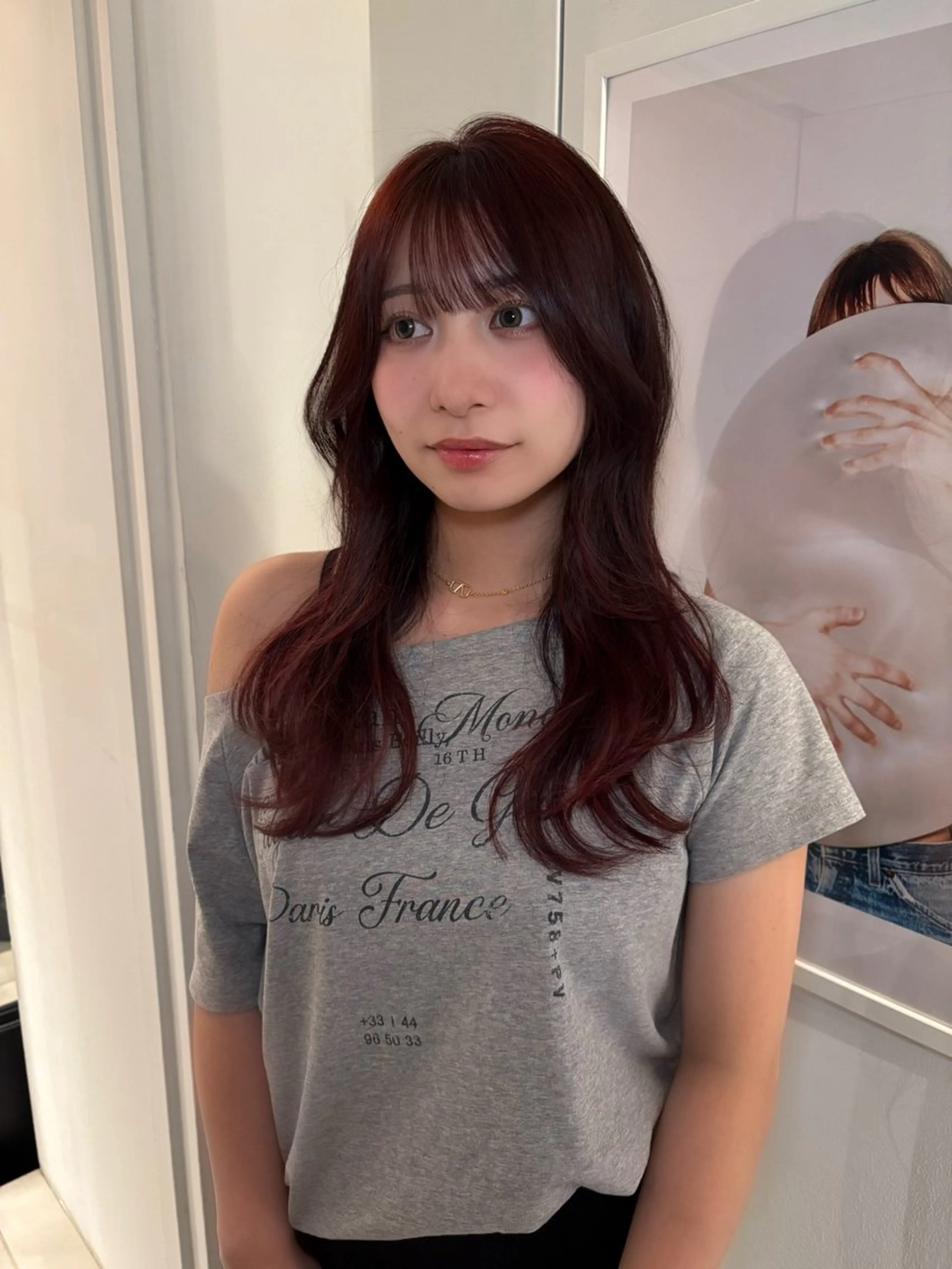 セミロング カラー カット ヘアカラー riria/ボブ /ブラウンカラー🎀のヘアスタイル