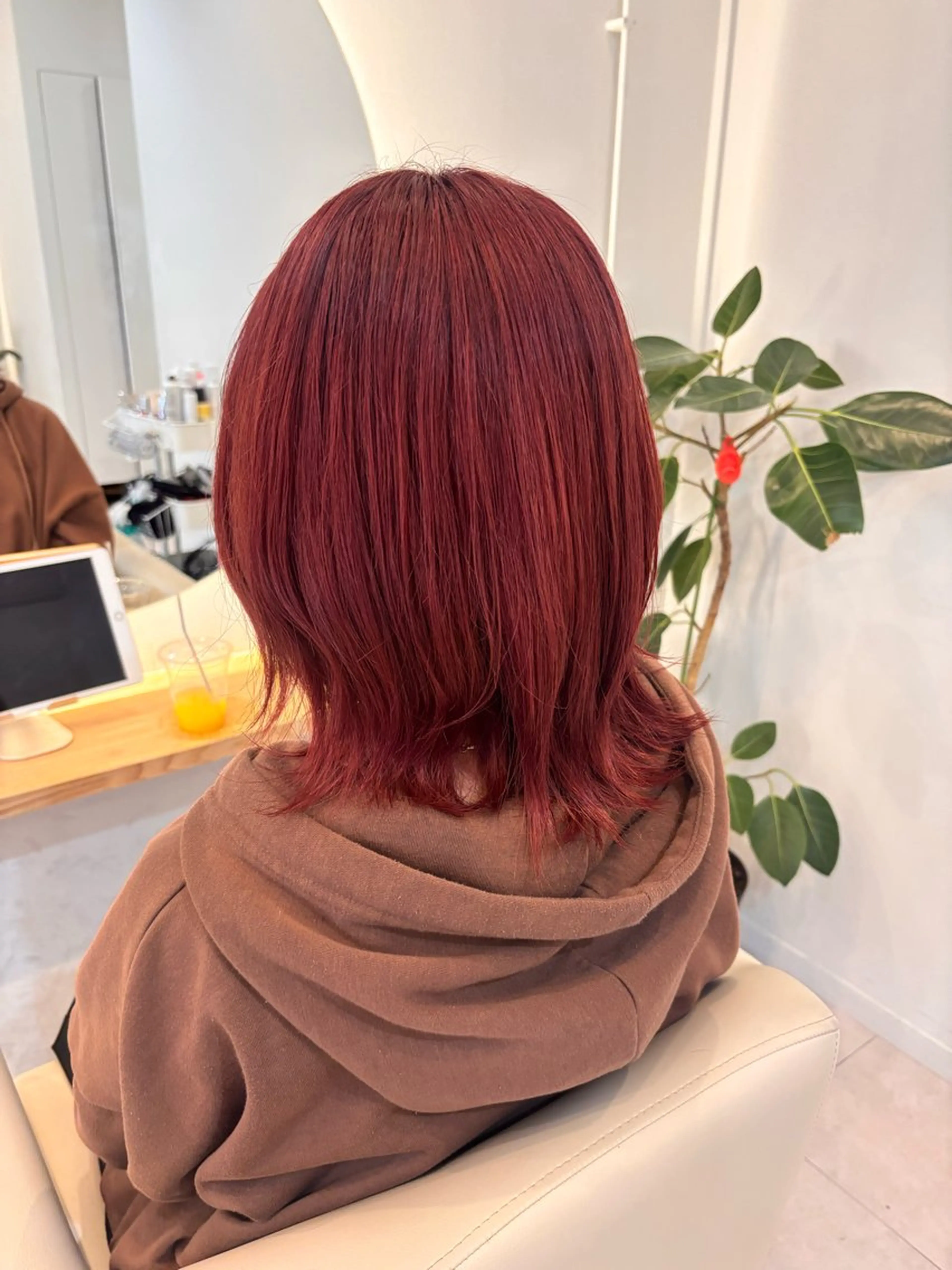 カラー lor.kyoto 奥村みゆきのヘアスタイル