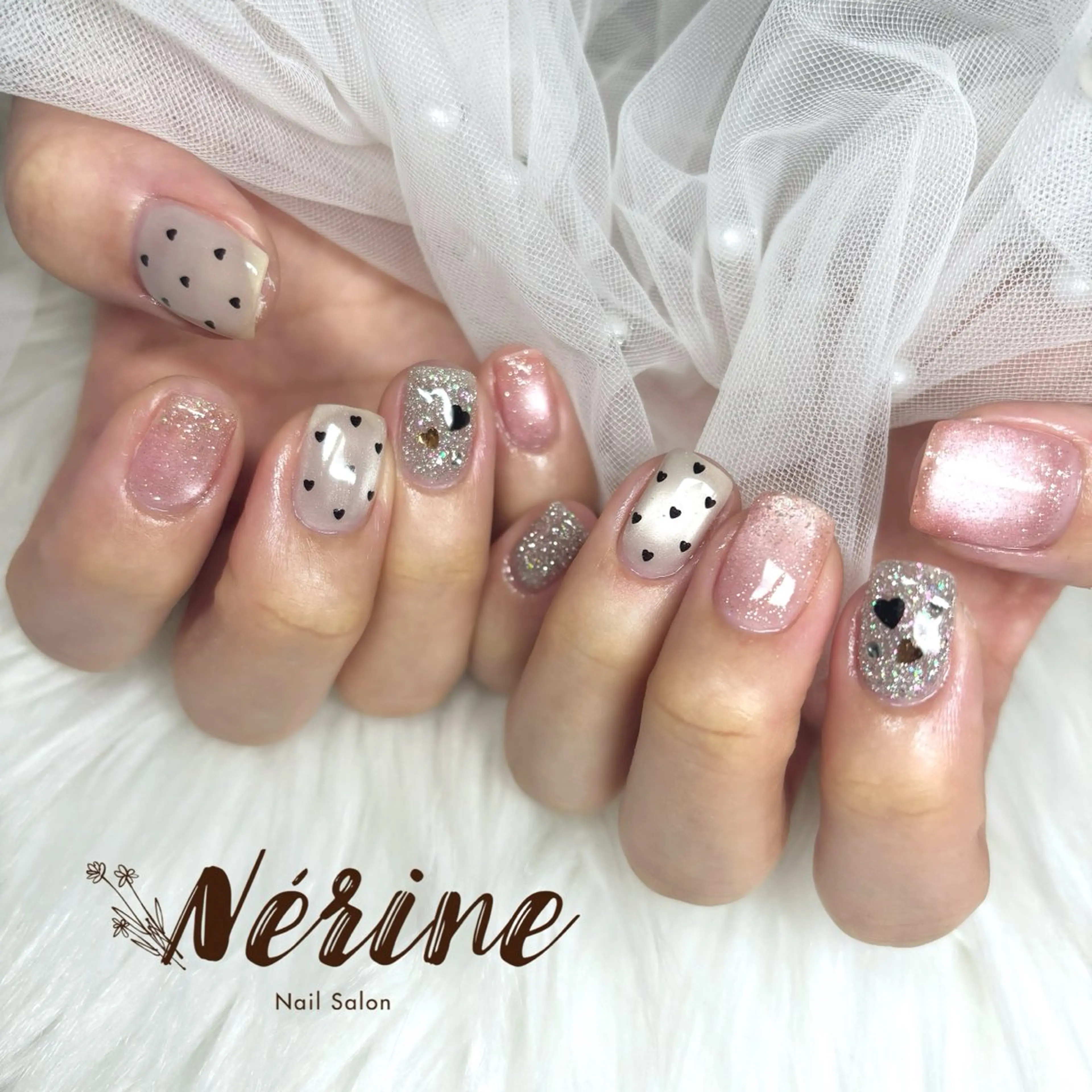 ネイル Nail salon Nérine所属・Amamoto Yukaのネイルデザイン
