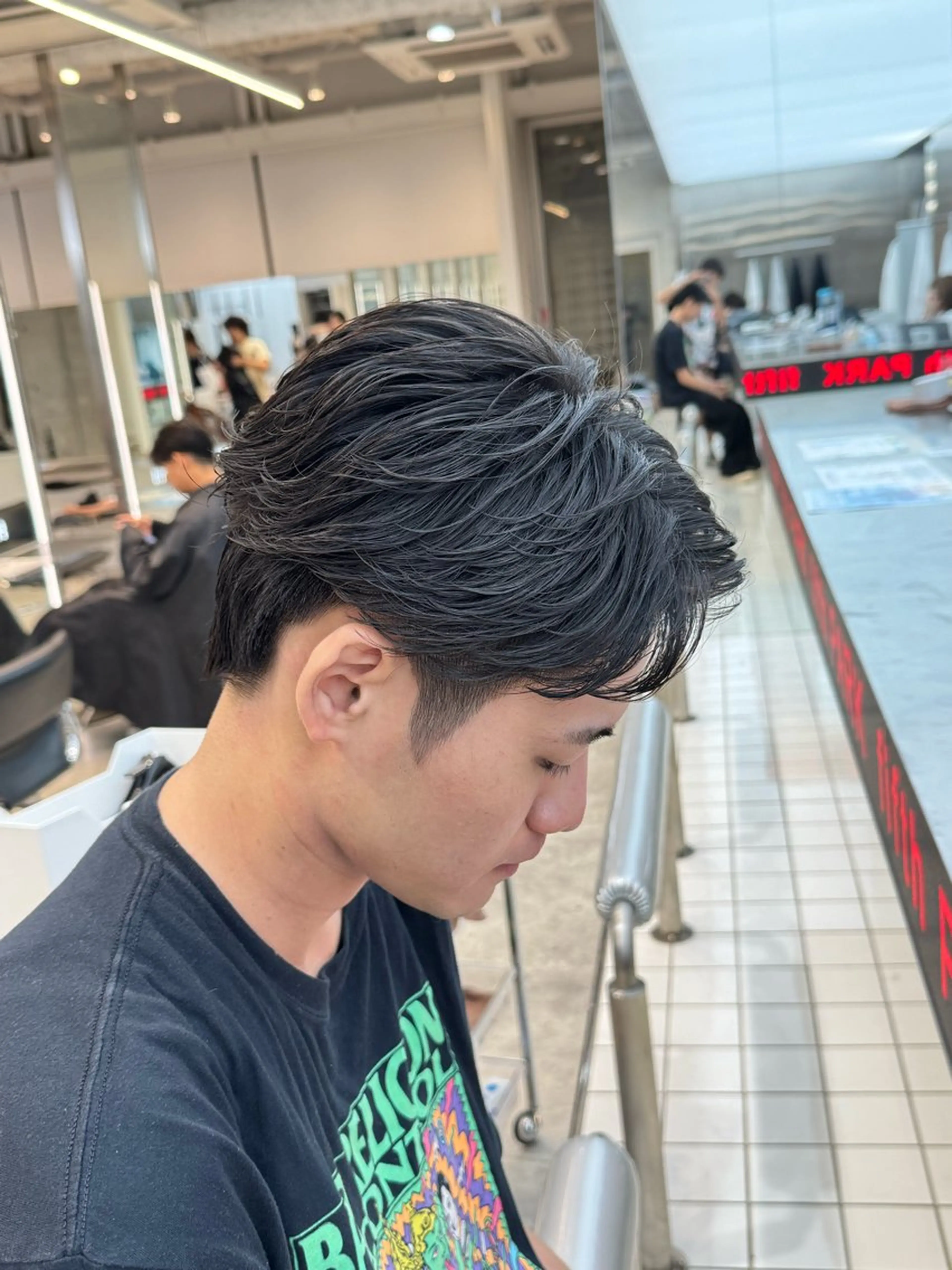 ショート パーマ カット パーマ fifth 児玉達哉 当日予約🙆のヘアスタイル