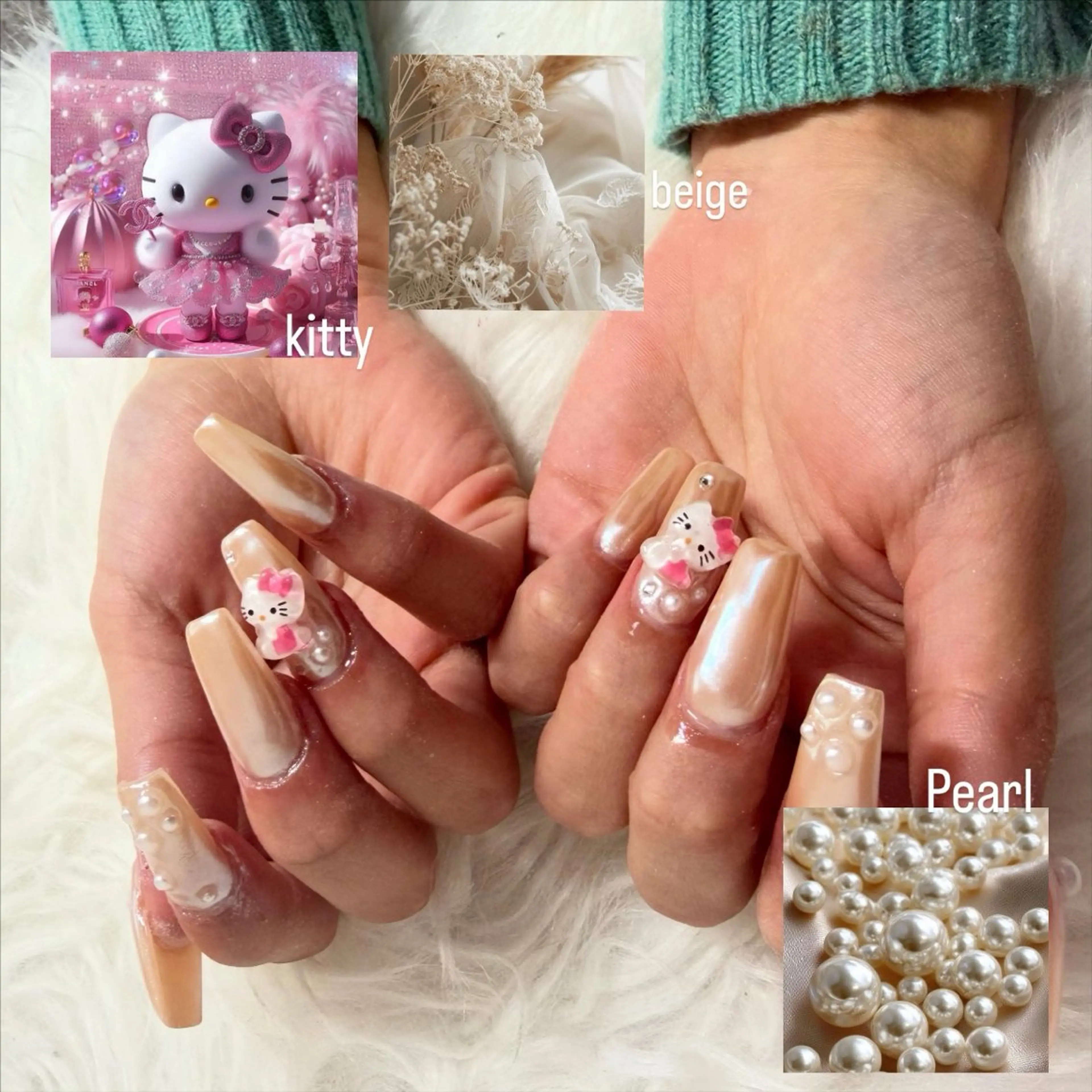 ロング ハンドネイル mao .のネイルデザイン