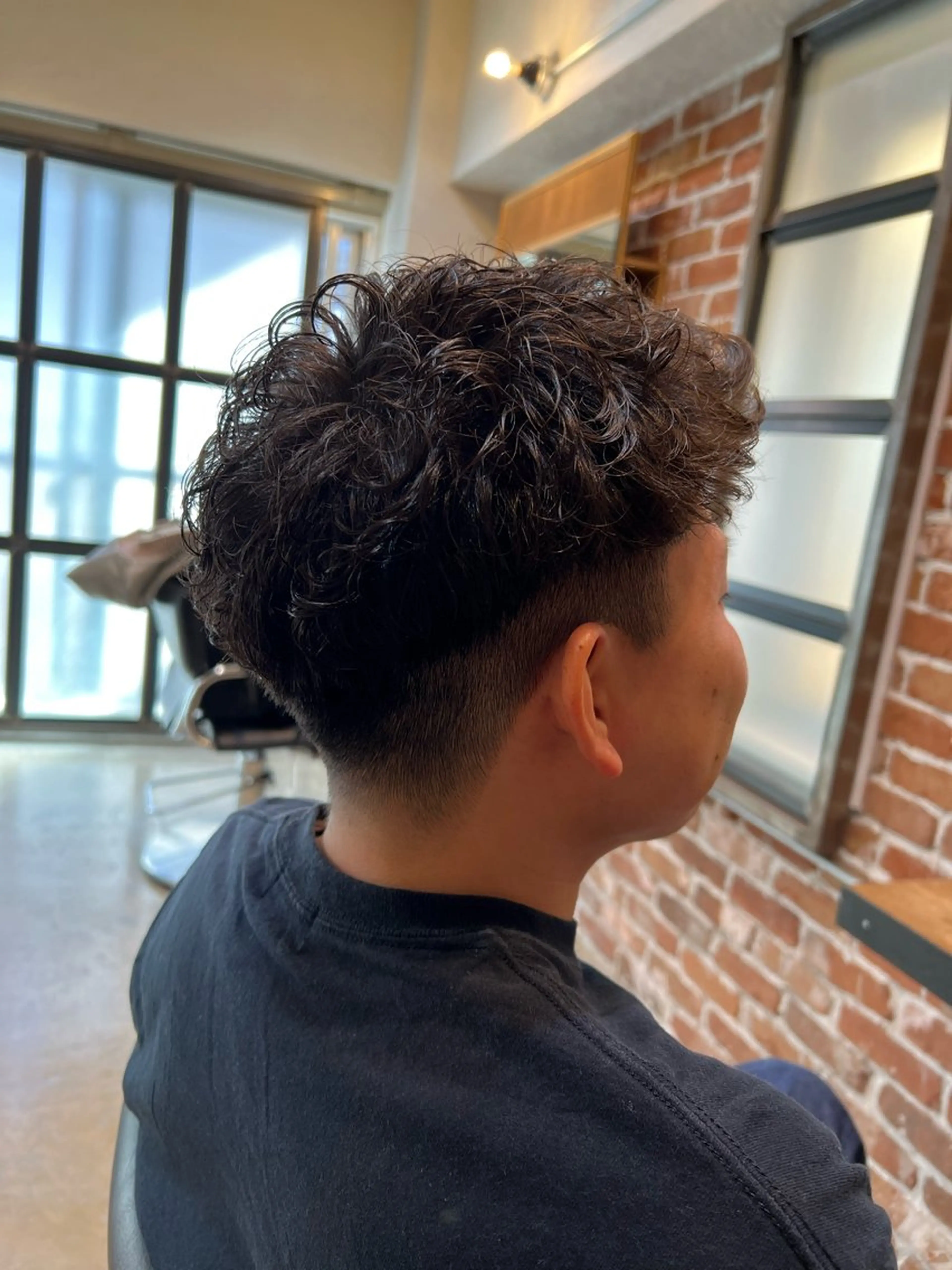 メンズ限定カットの写真