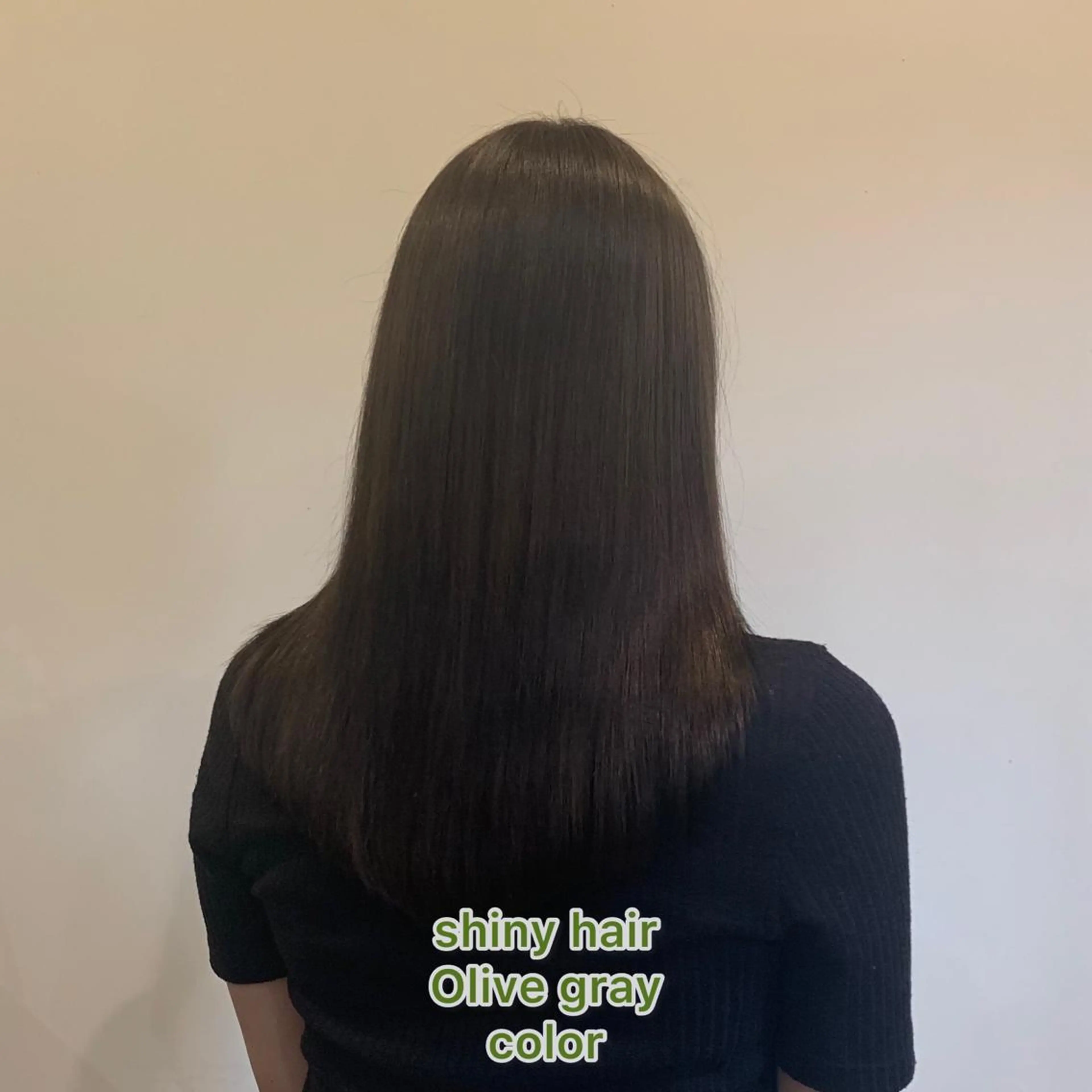 セミロング カラー 艶髪レイヤー上田 紗也🇰🇷💗のヘアスタイル