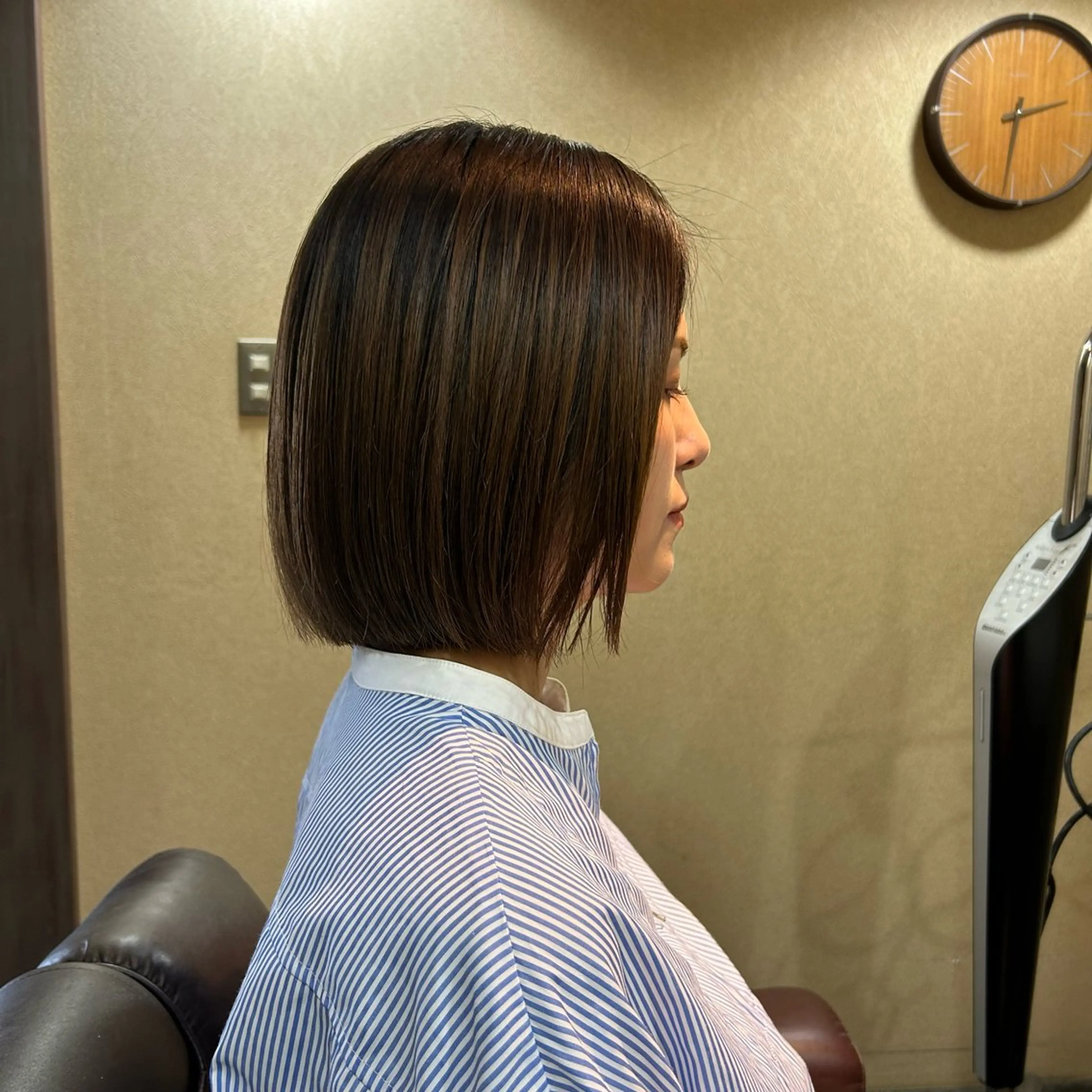 ショート ワンレンボブ ボブ alex republic所属・尾形 真里のヘアスタイル