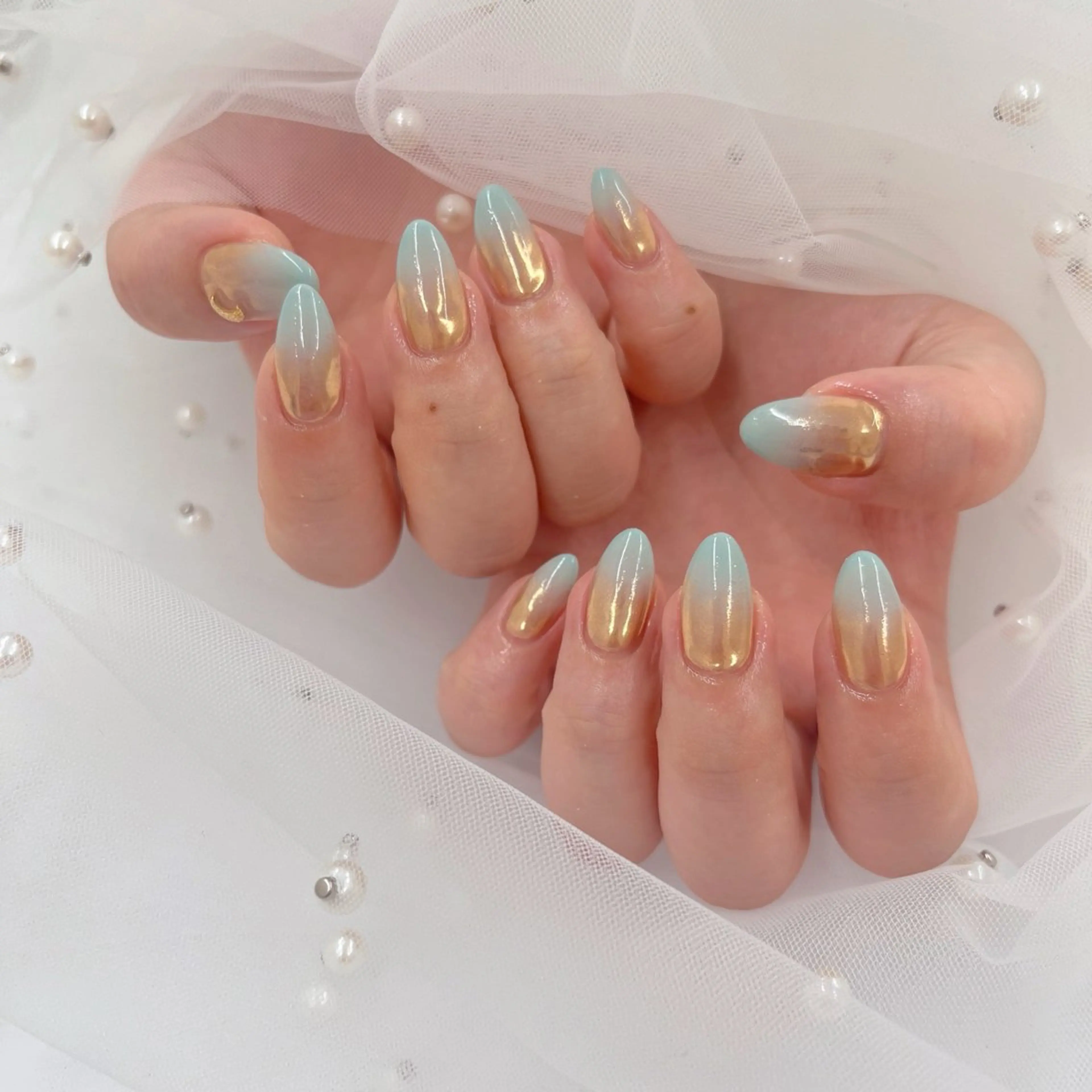 ネイル アーサスヘア水戸店所属・木村 奈々沙のネイルデザイン