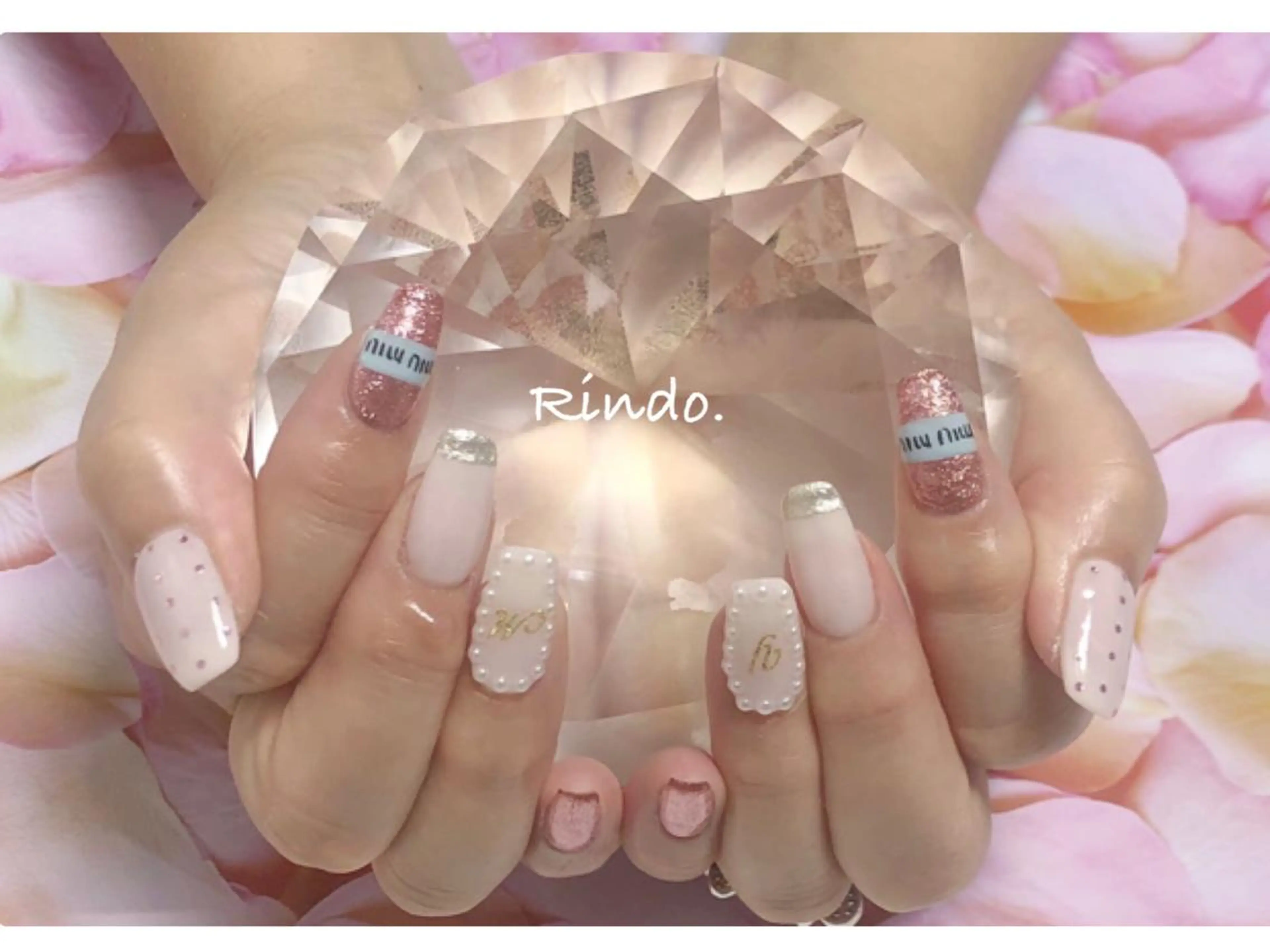 ネイル ハンドネイル Rindo.ネイル ♡耳つぼジュエリーのその他イメージ