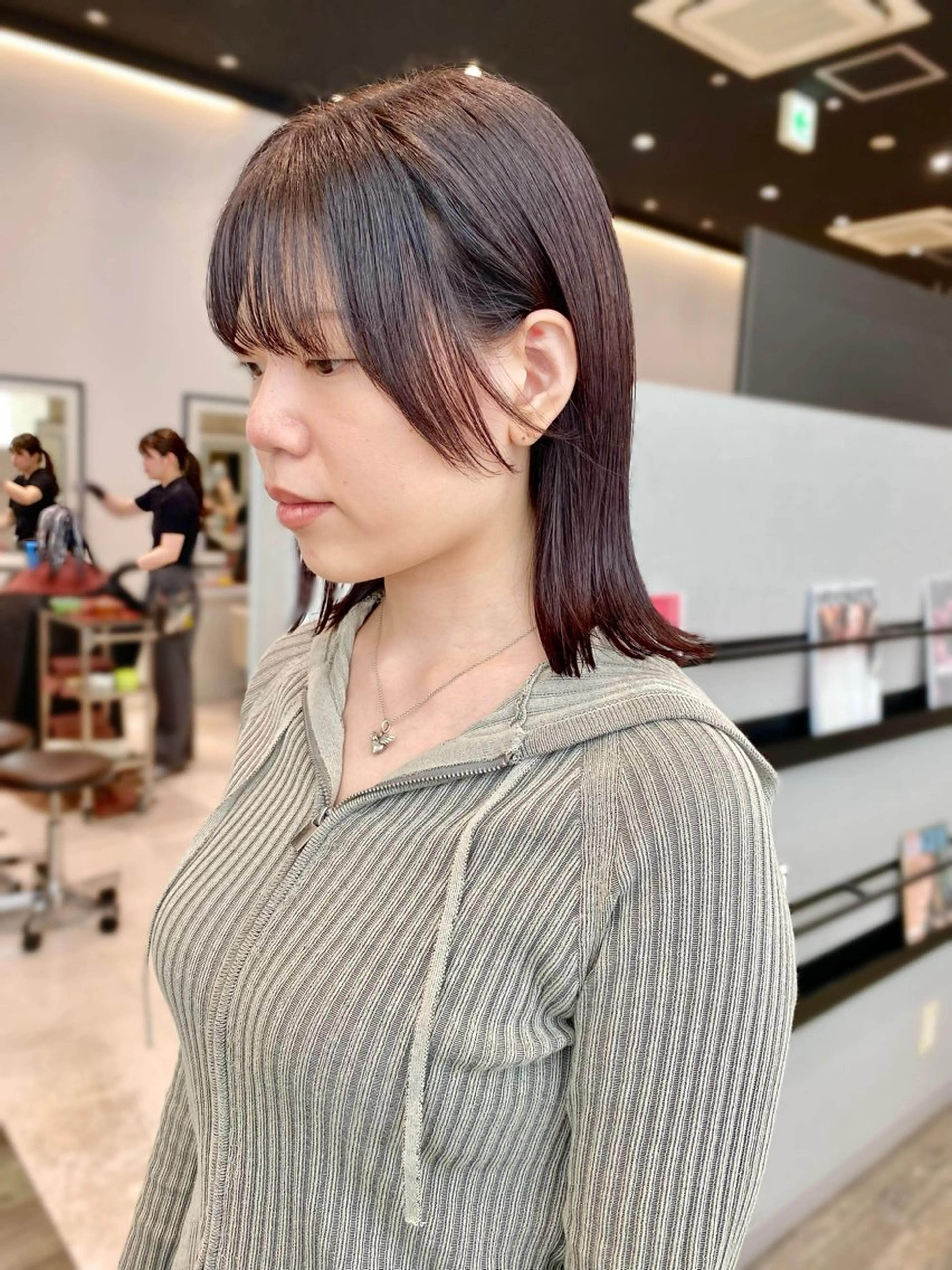 ミディアム ef西大寺所属・Koyo  ボブ / レイヤースタイルのヘアスタイル