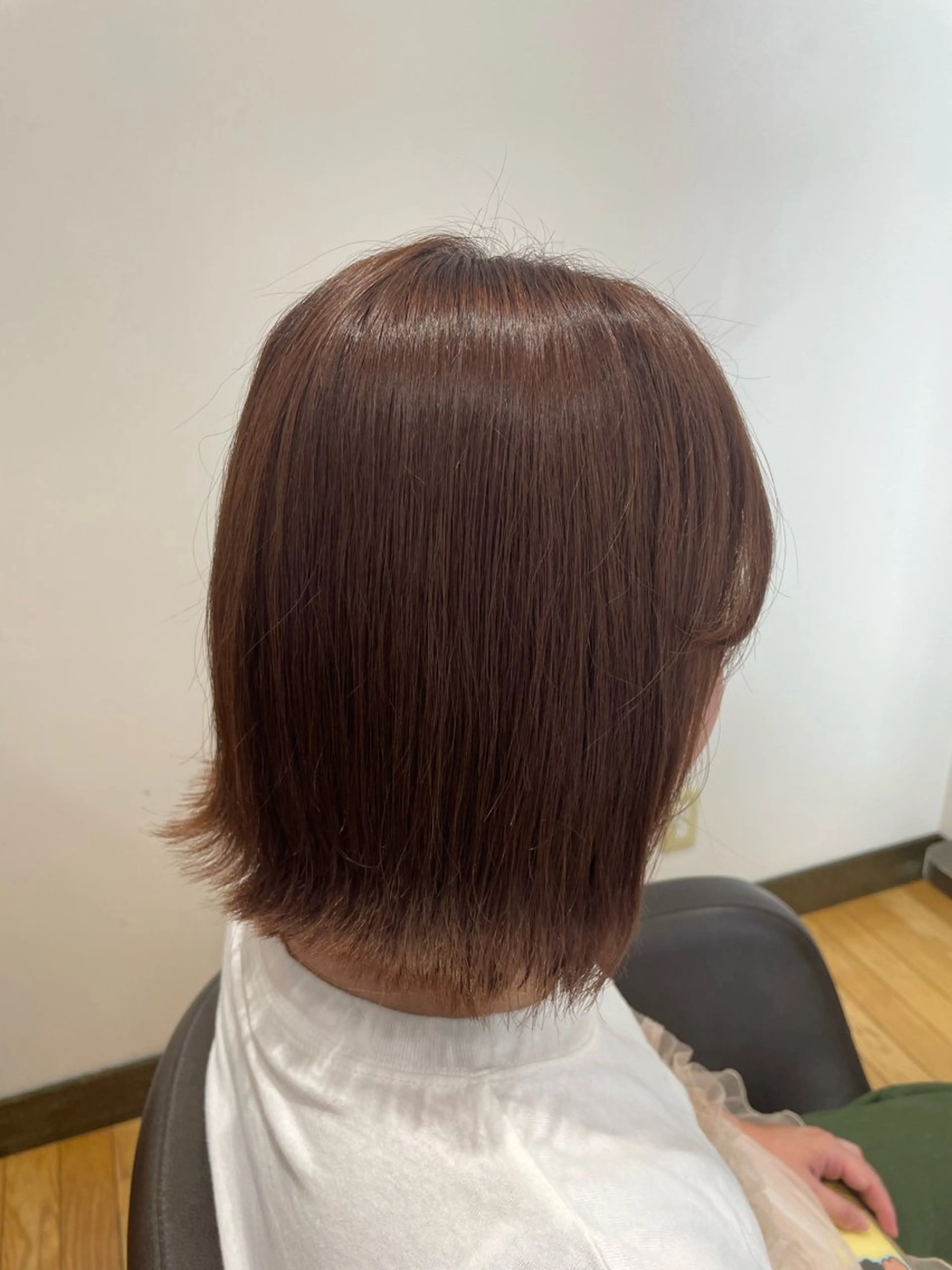 《うるおいカラー🫧》🌟カット➕全体カラー➕Aujuaトリートメント🌟【ショート限定】の写真