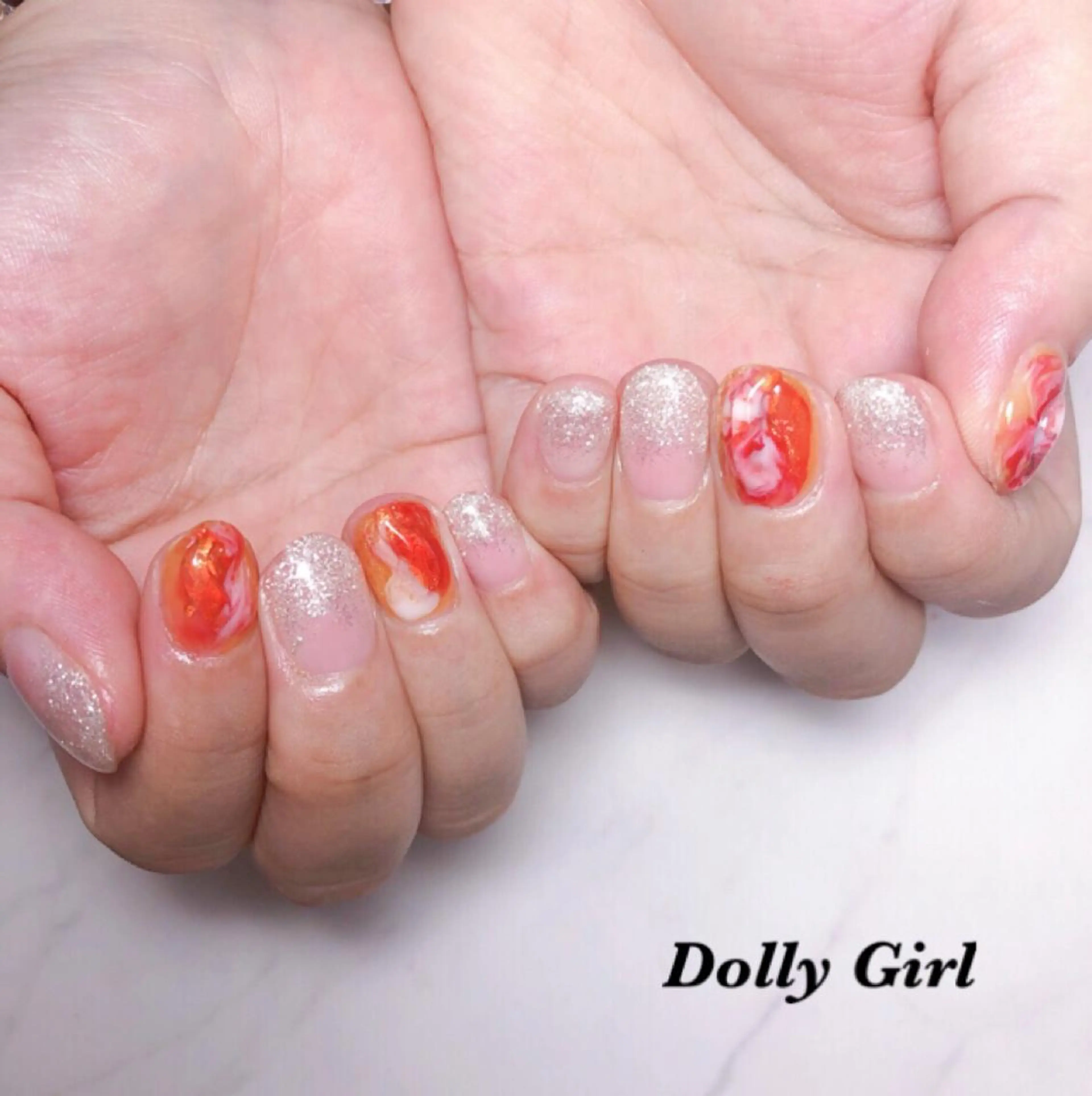 ネイル 個室ネイルサロンDolly  Girl〜ドーリーガール〜所属・DollyGirl KYOKOのネイルデザイン