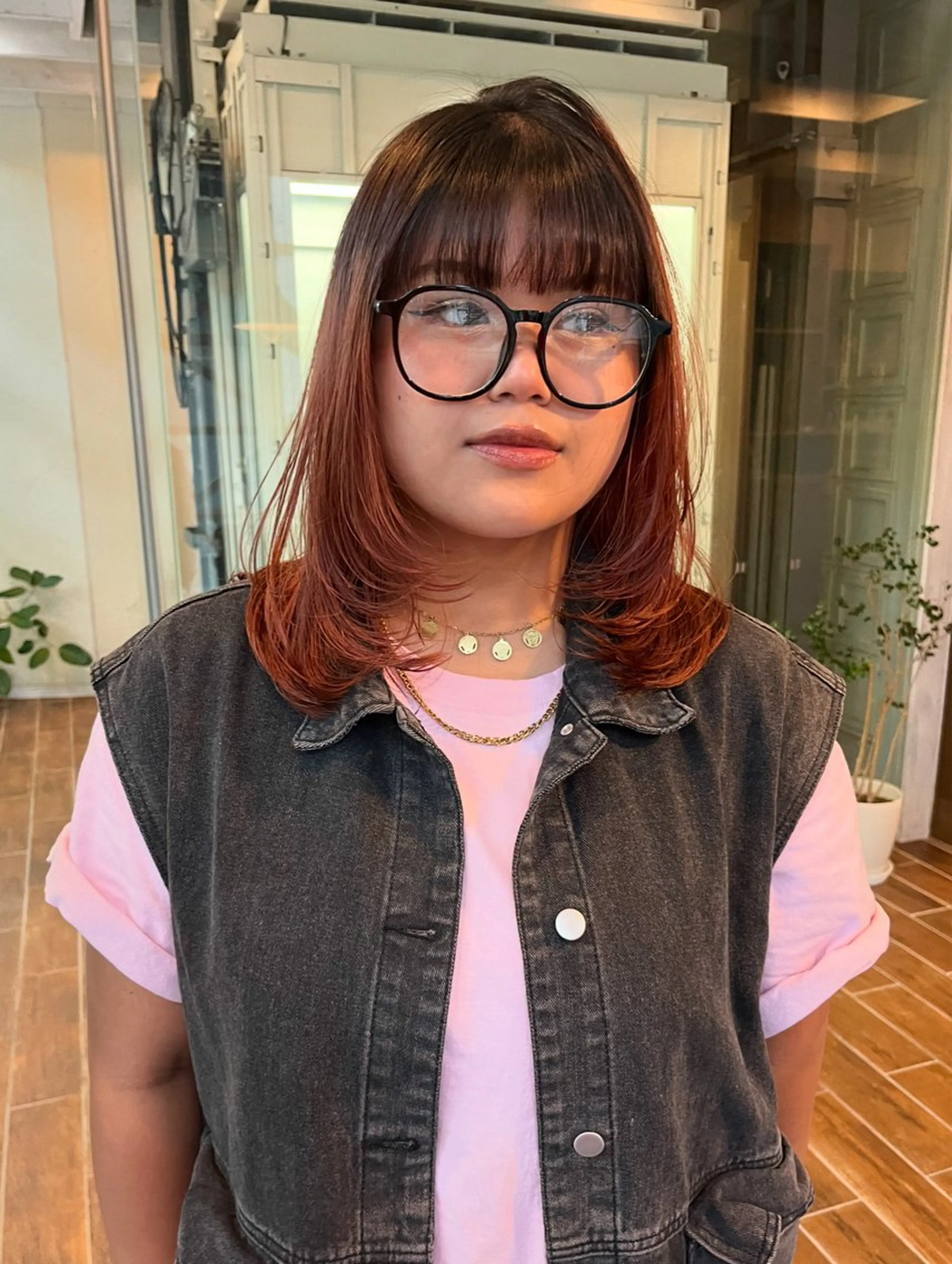 ミディアム そね こまちのヘアスタイル